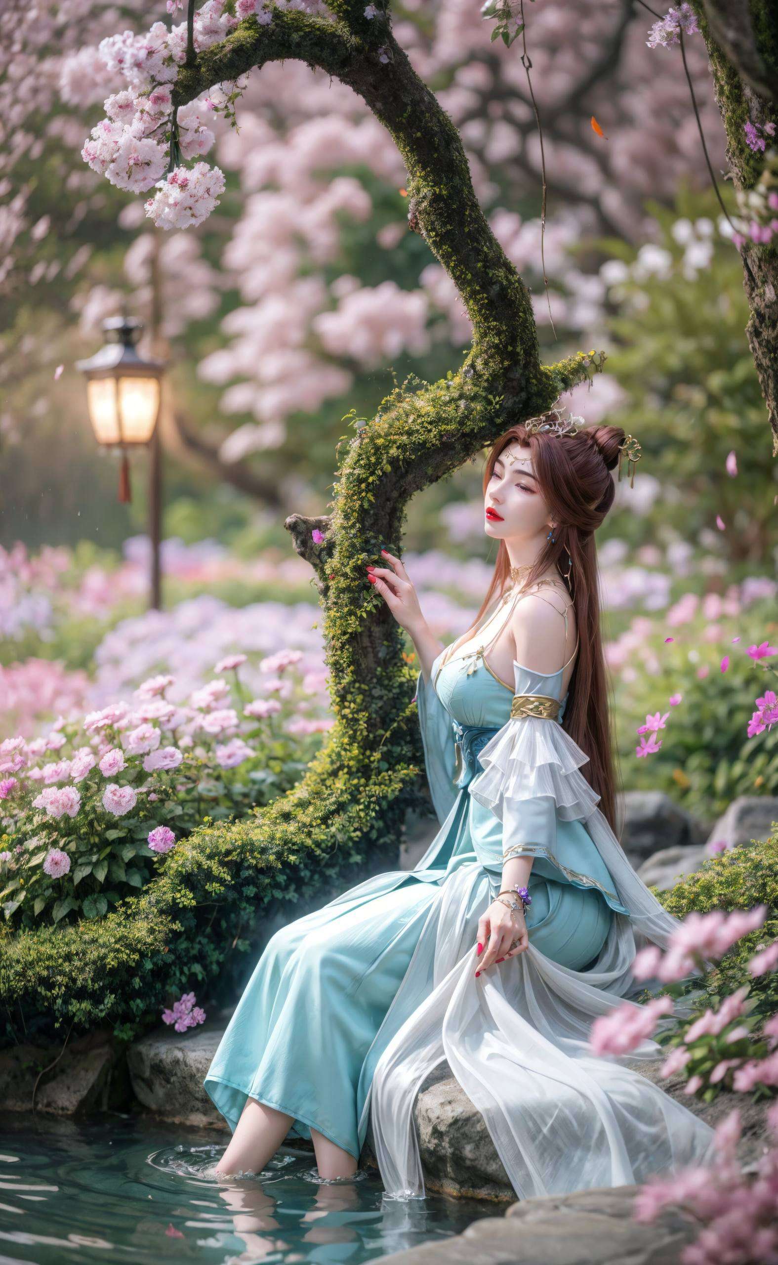 成为了艺术壁纸中的绝美风景对比强烈的色彩碰撞