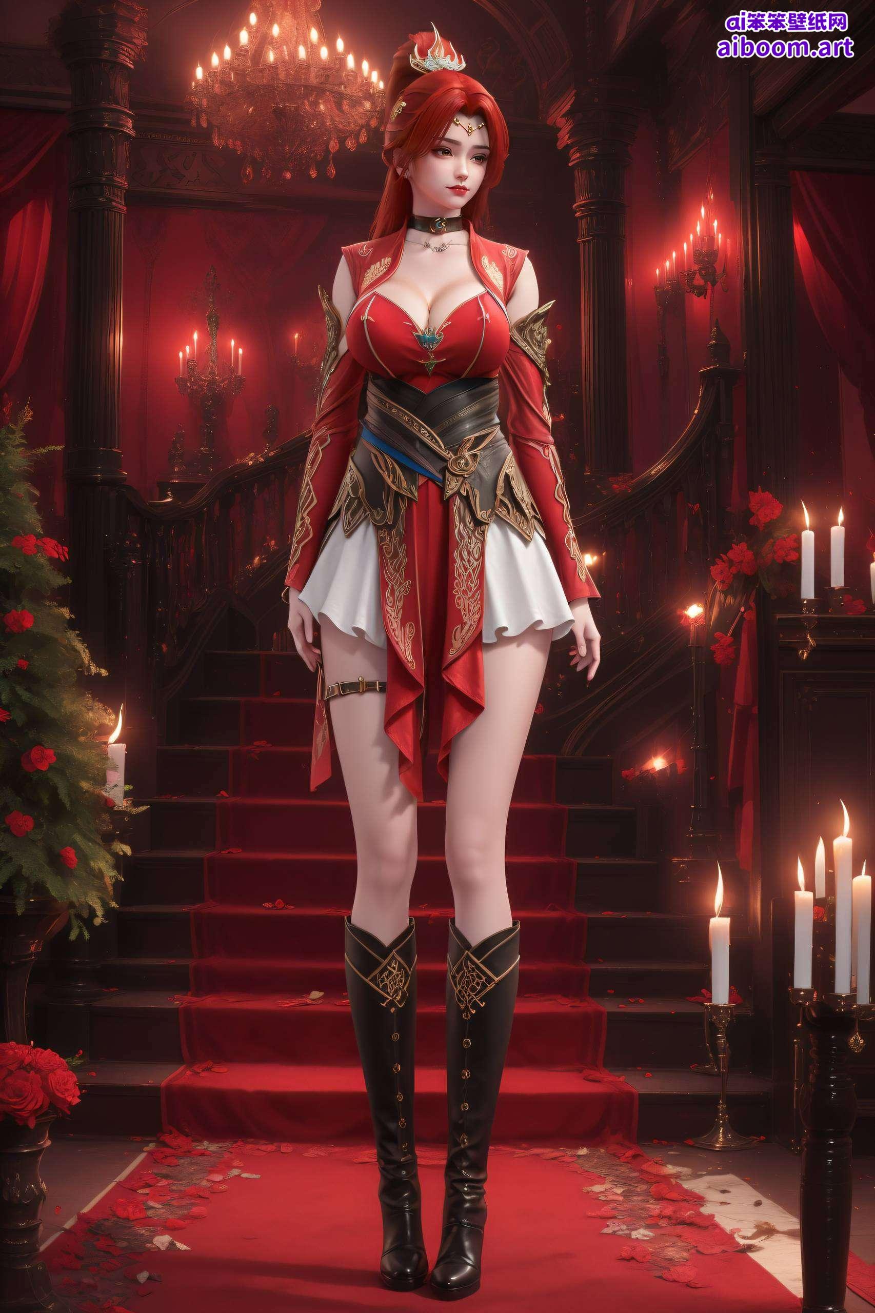 独特的光影效果为你的手机屏幕增添一份冷艳的魅力