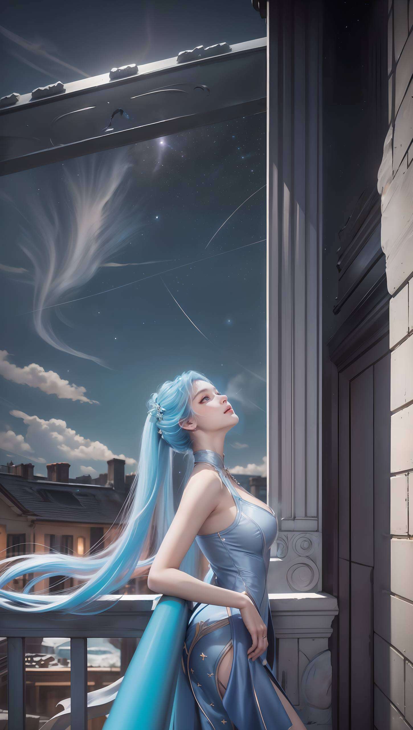 让你的手机瞬间变身国漫女神的秀场唯美意境