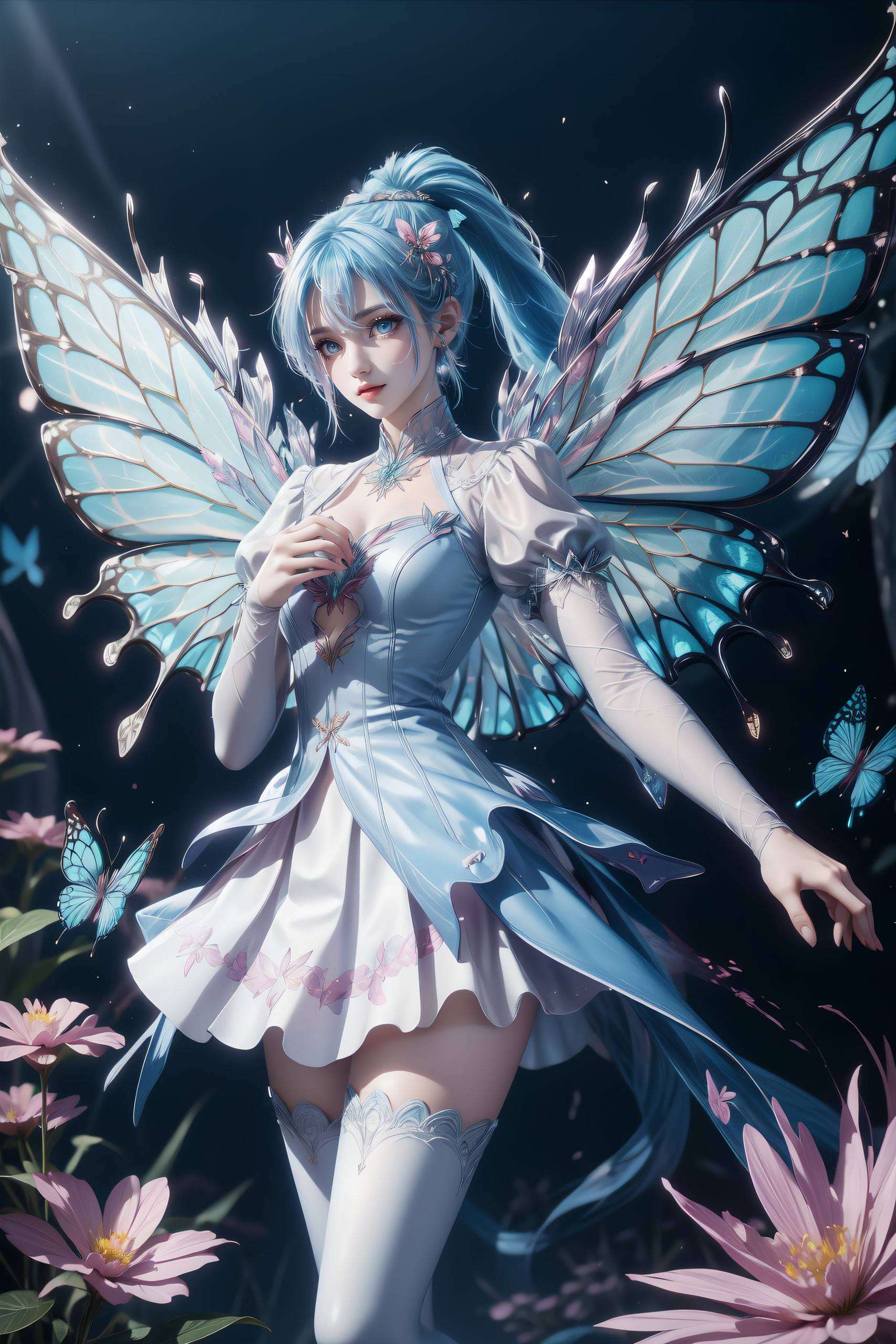 将古典韵味与现代审美完美融合这张AI绘画角色构图壁纸