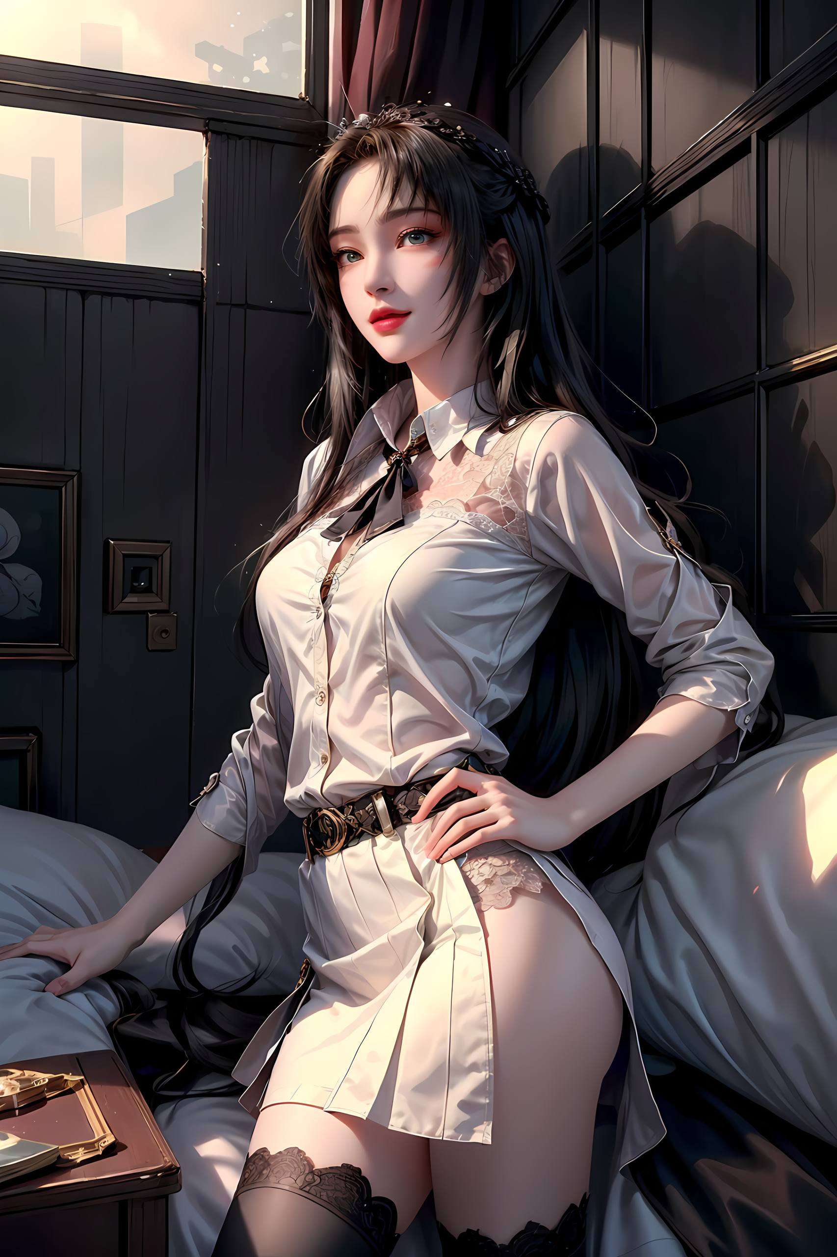 她的每一次眨眼都如星辰般璀璨让每一天都充满幻想与活力