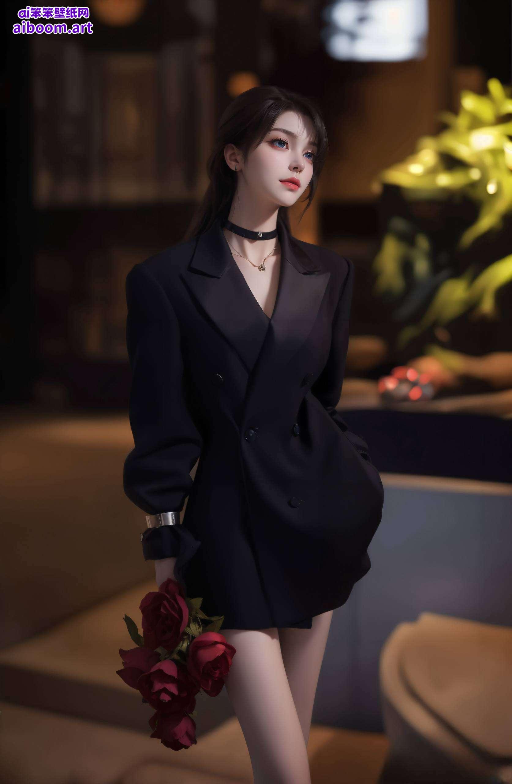 这张超精致花卉2560p壁纸桌面仙气十足