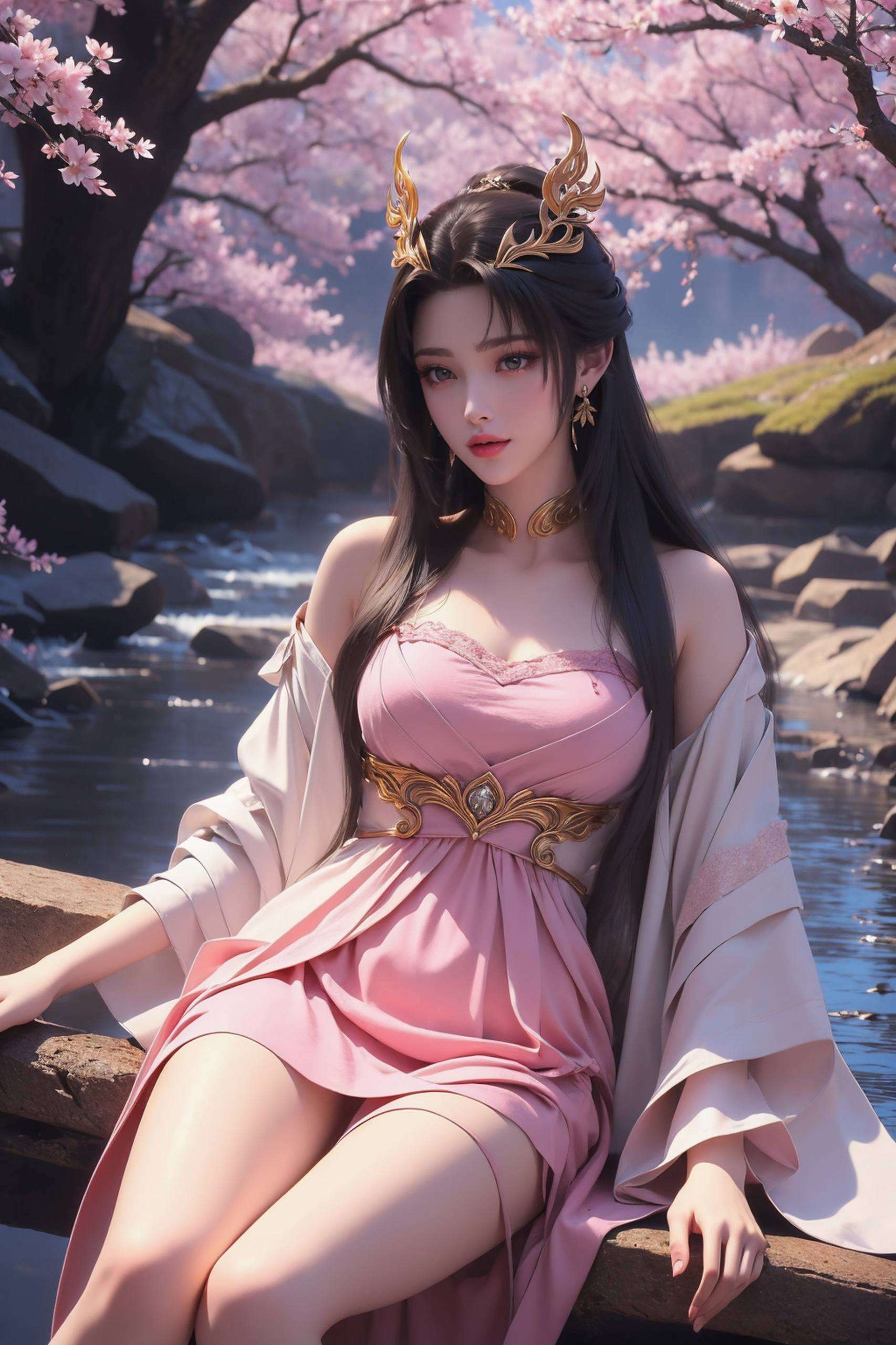融合了几何元素细腻表情