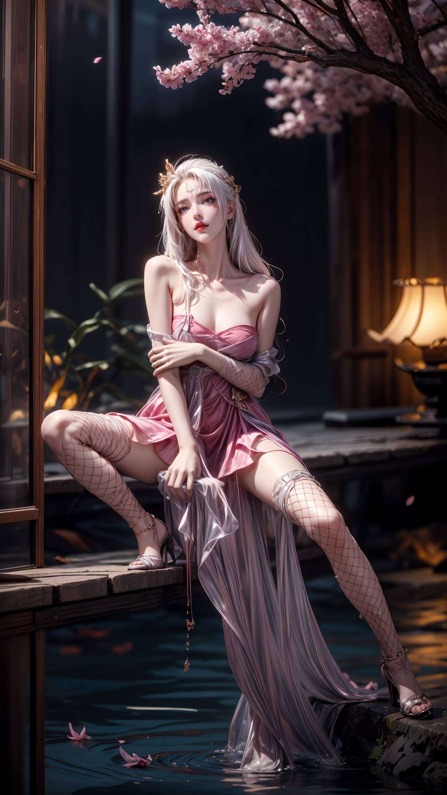 是桌面上的仙界画卷她眼含星河