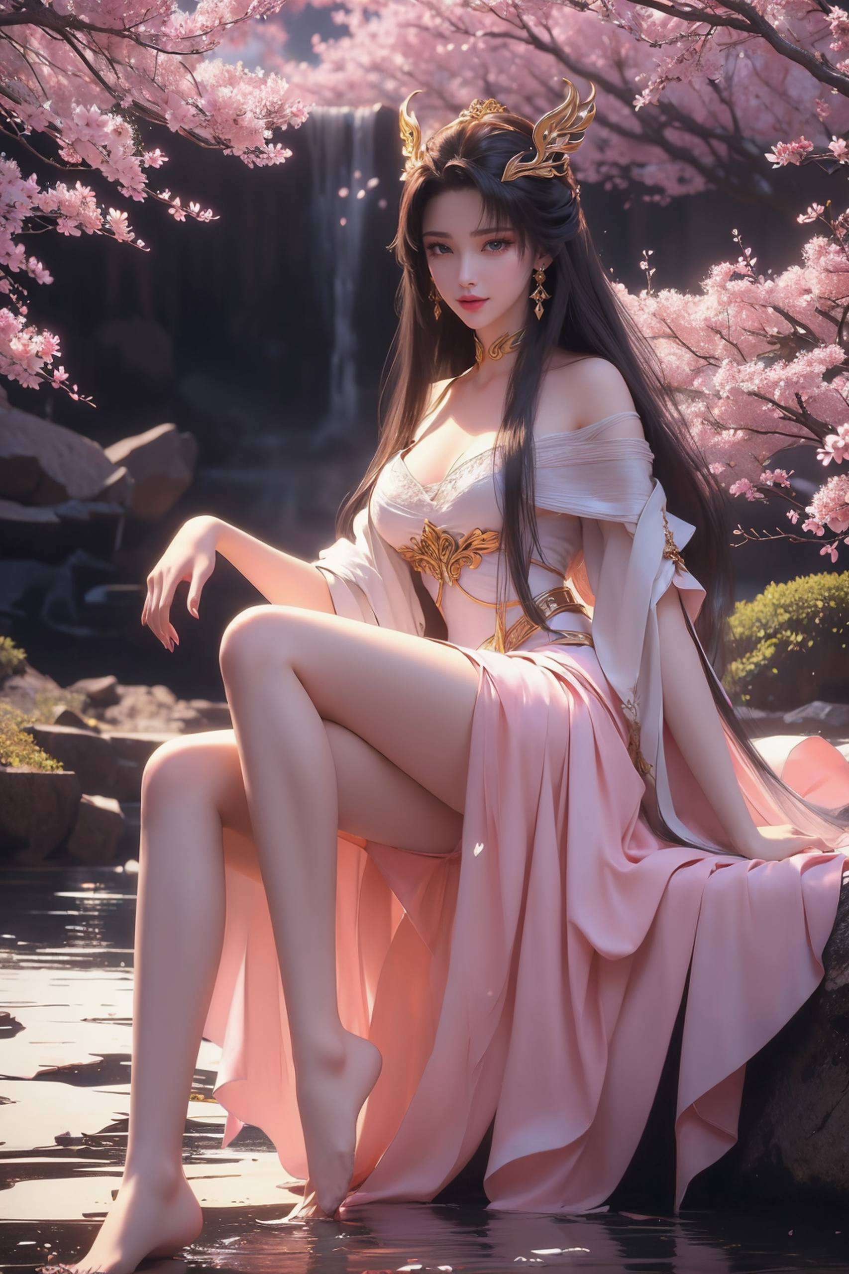 清新的色彩仿佛将你带入神秘仙界