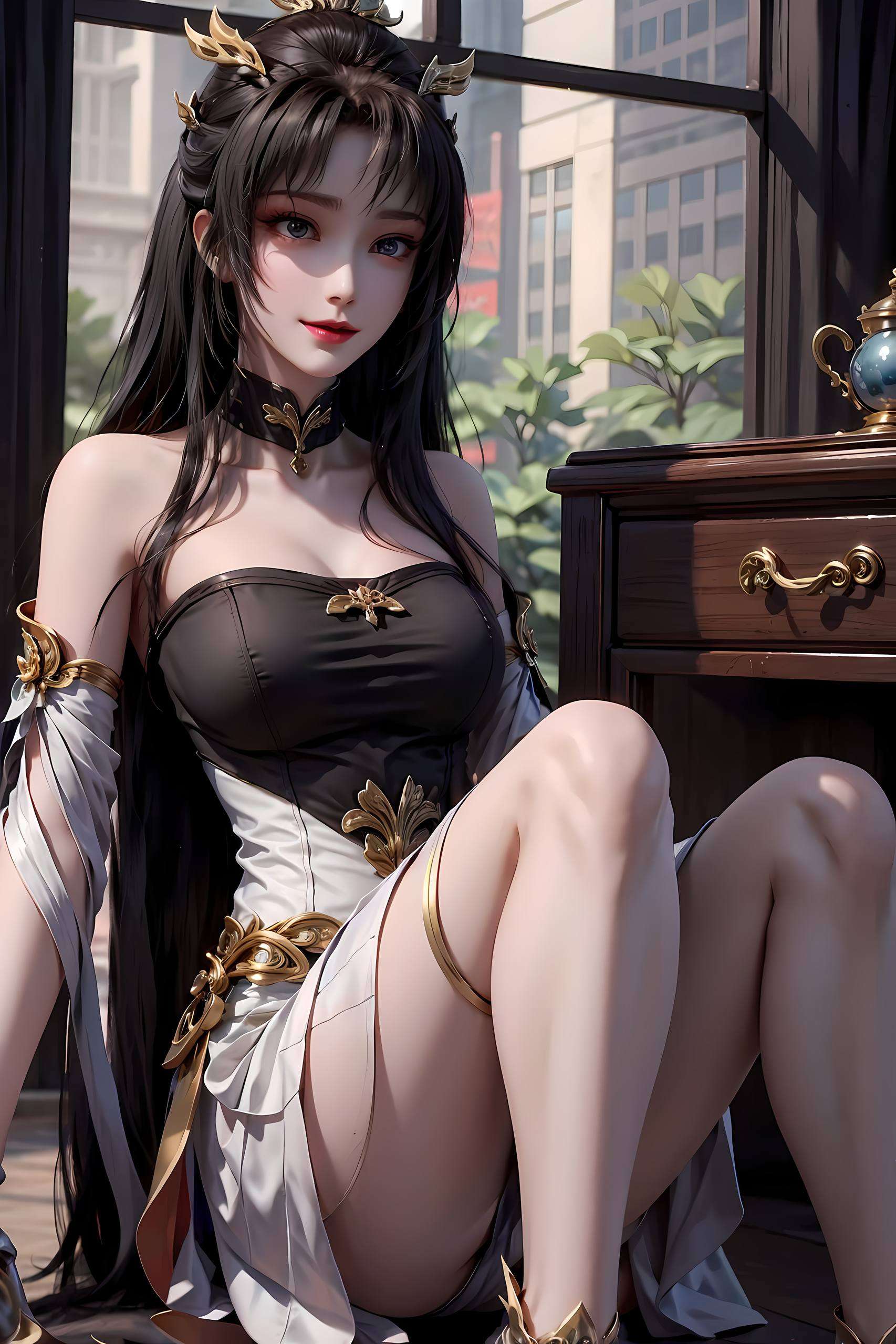 天狐仙子惊艳登场！这张超清壁纸集国漫美女之大成