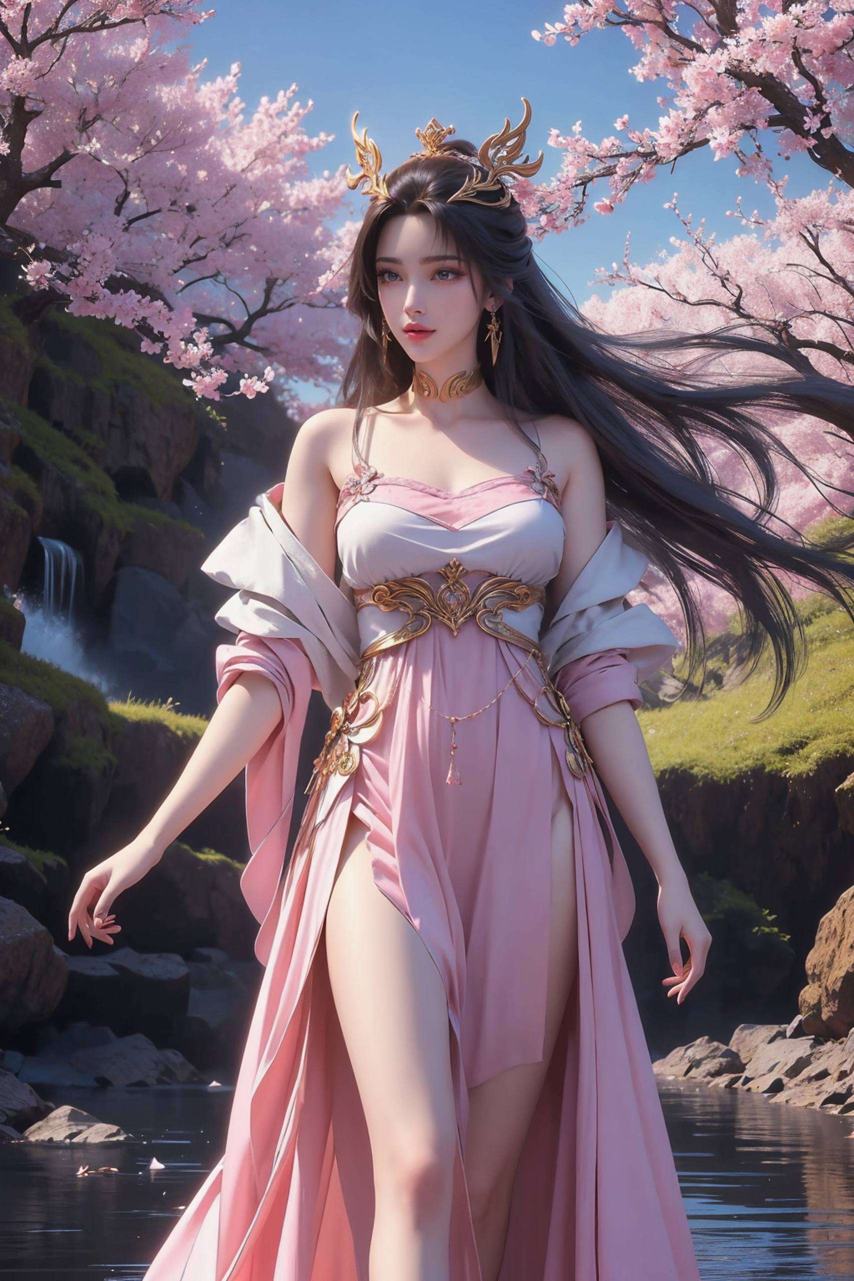 这张AI金属质感的壁纸桌面图片每一帧都如诗如画