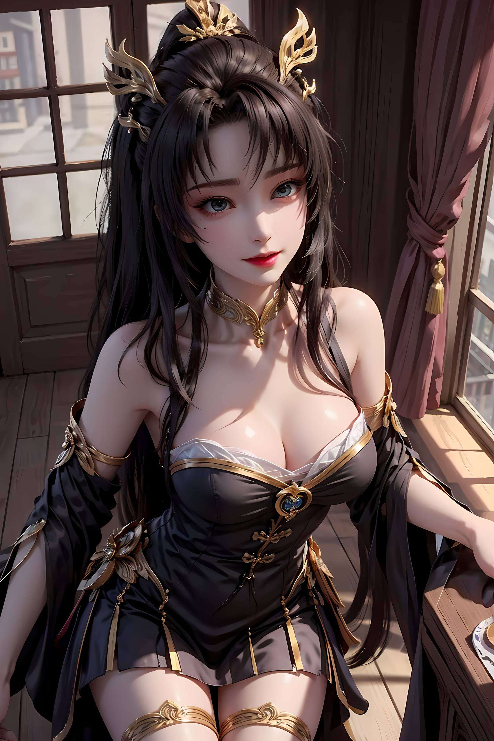 将天狐仙子国漫女神的灵动神韵完美呈现仿佛置身仙境