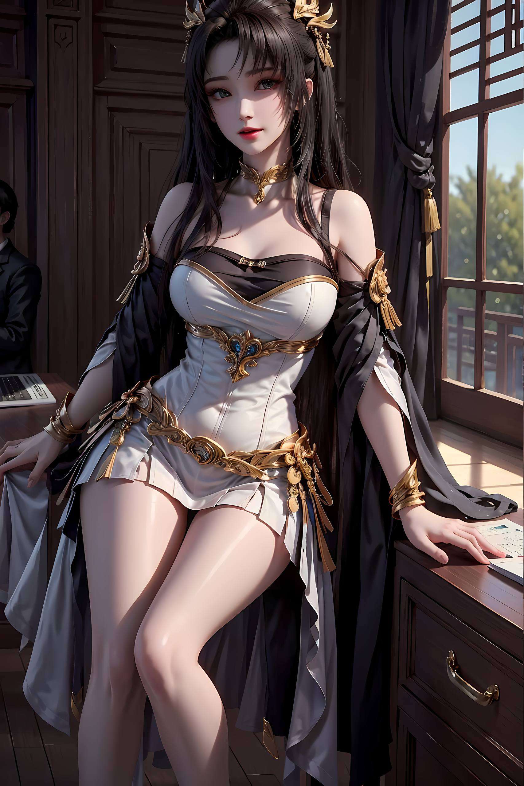 在这1080p的超清壁纸中不仅展现了国漫的独特韵味