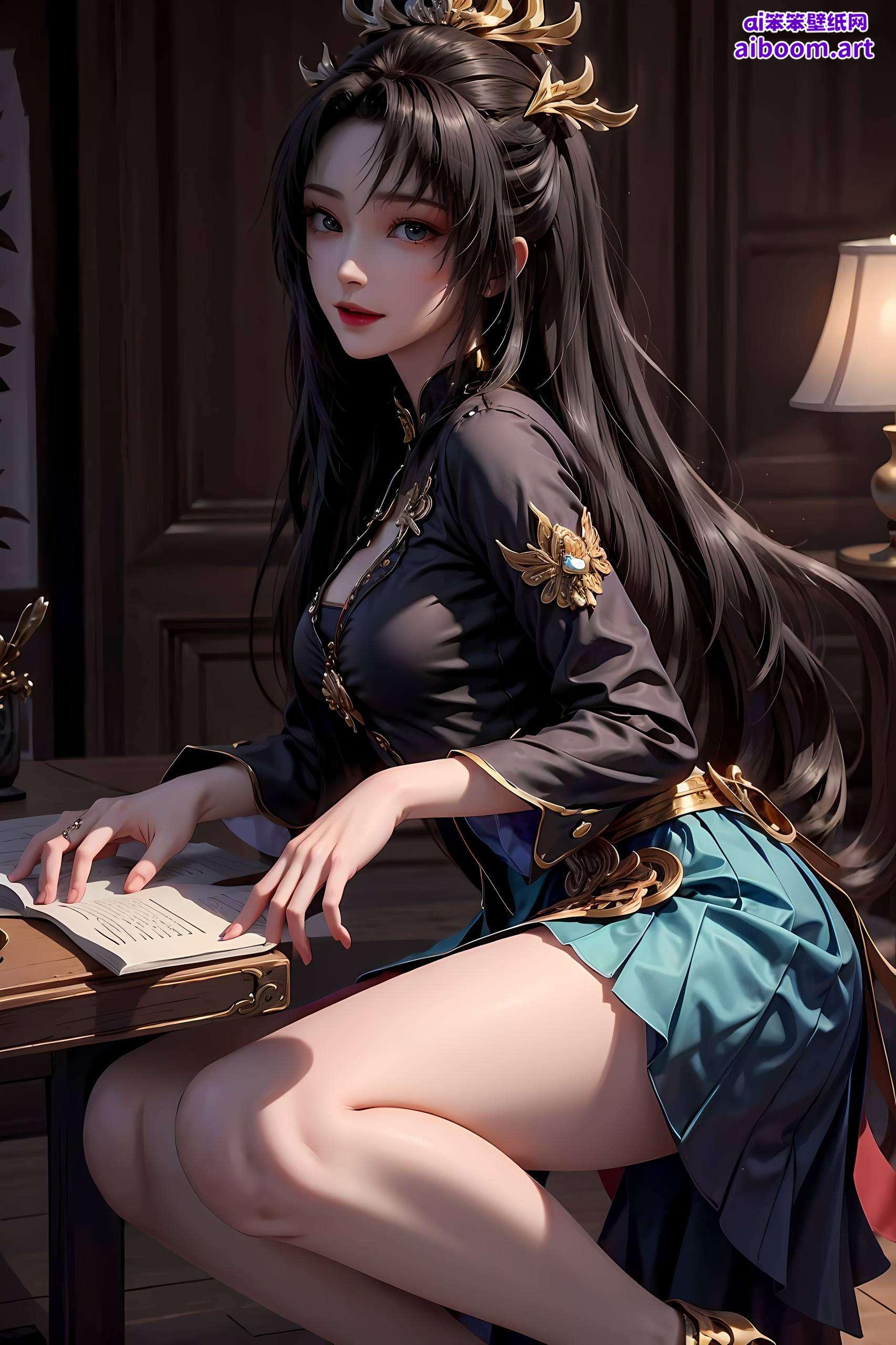 这张1920x1080的超清壁纸仙子变装后的华丽形象