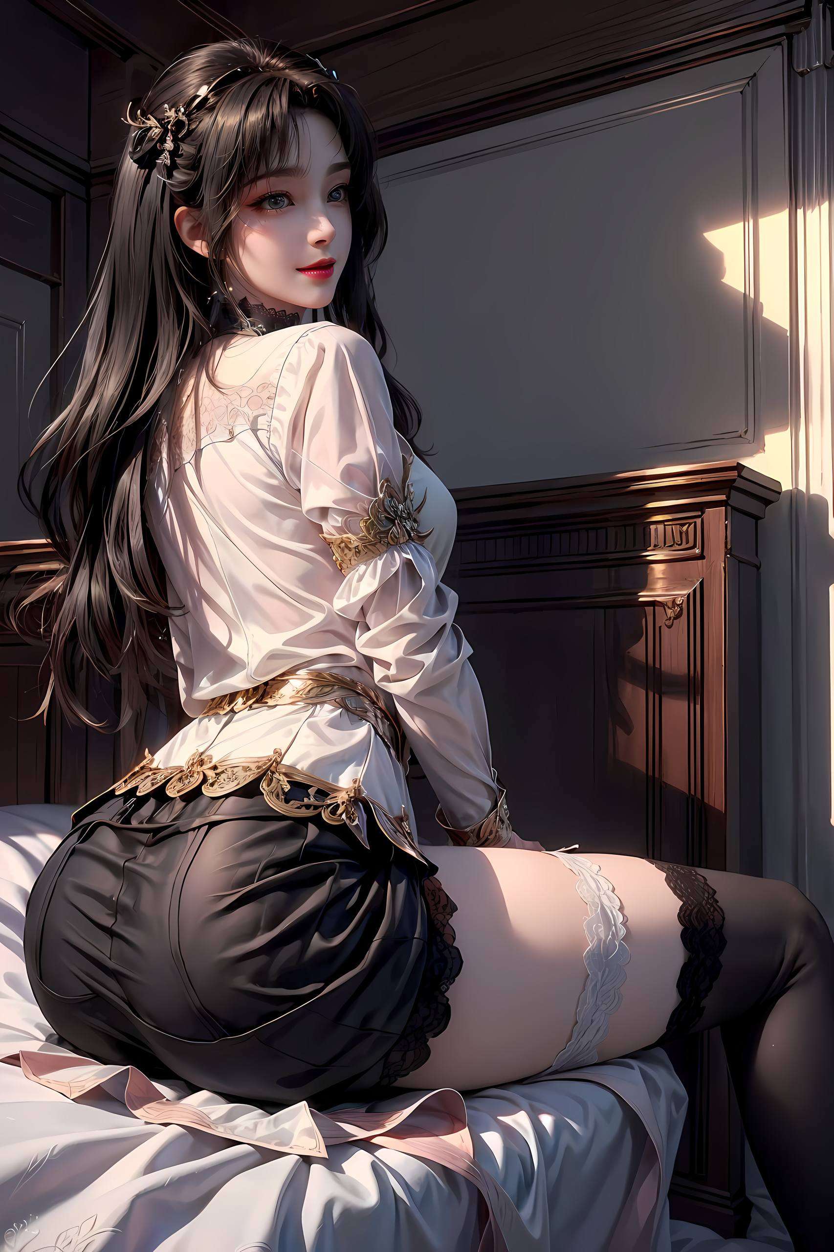 融合波普艺术的鲜明色彩骨骼线条优雅流畅