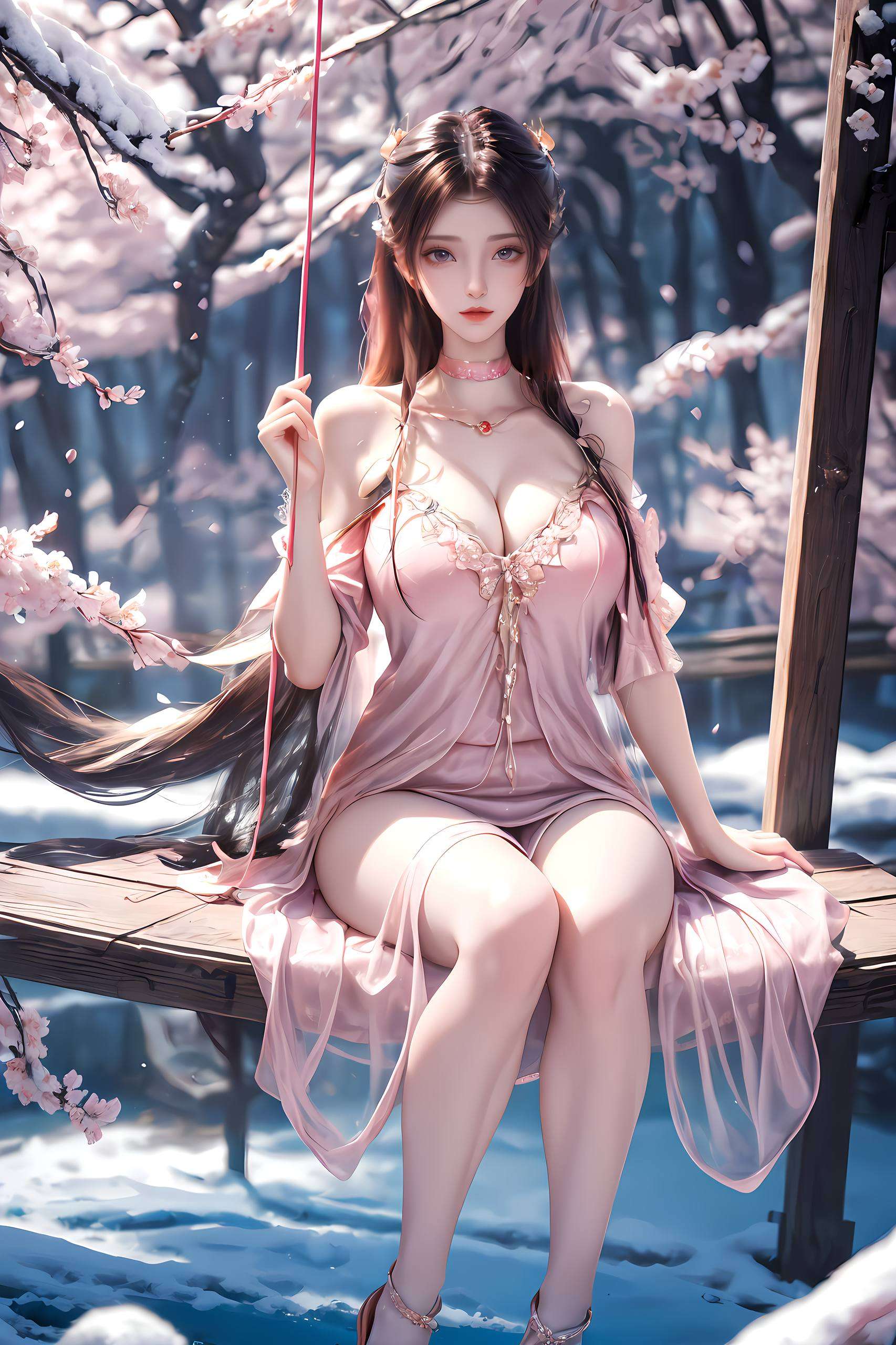 唯美风格每一帧都是对国漫女神唯美的极致诠释