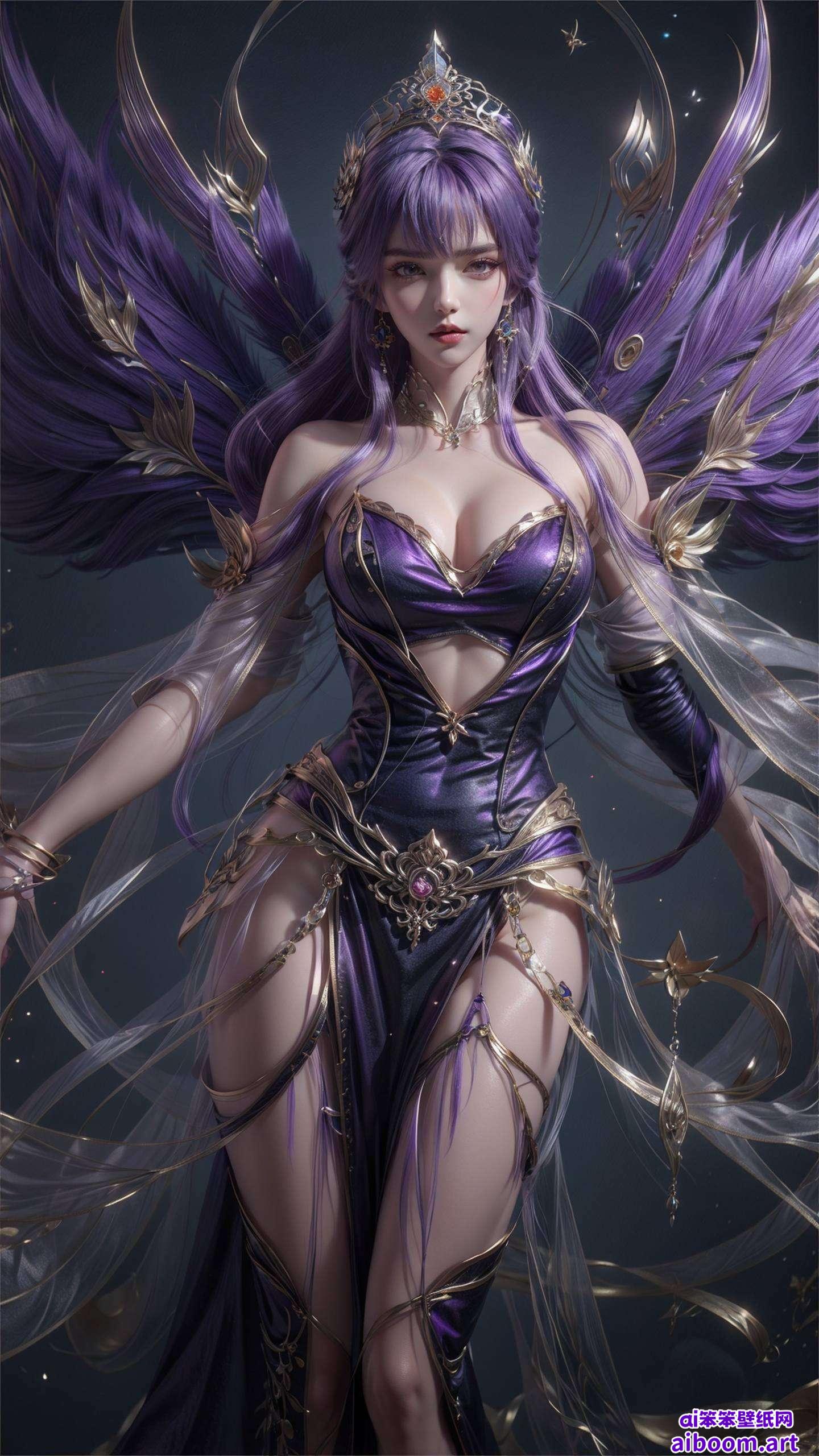 尽显国漫之美精选国漫女主ai哑光处理