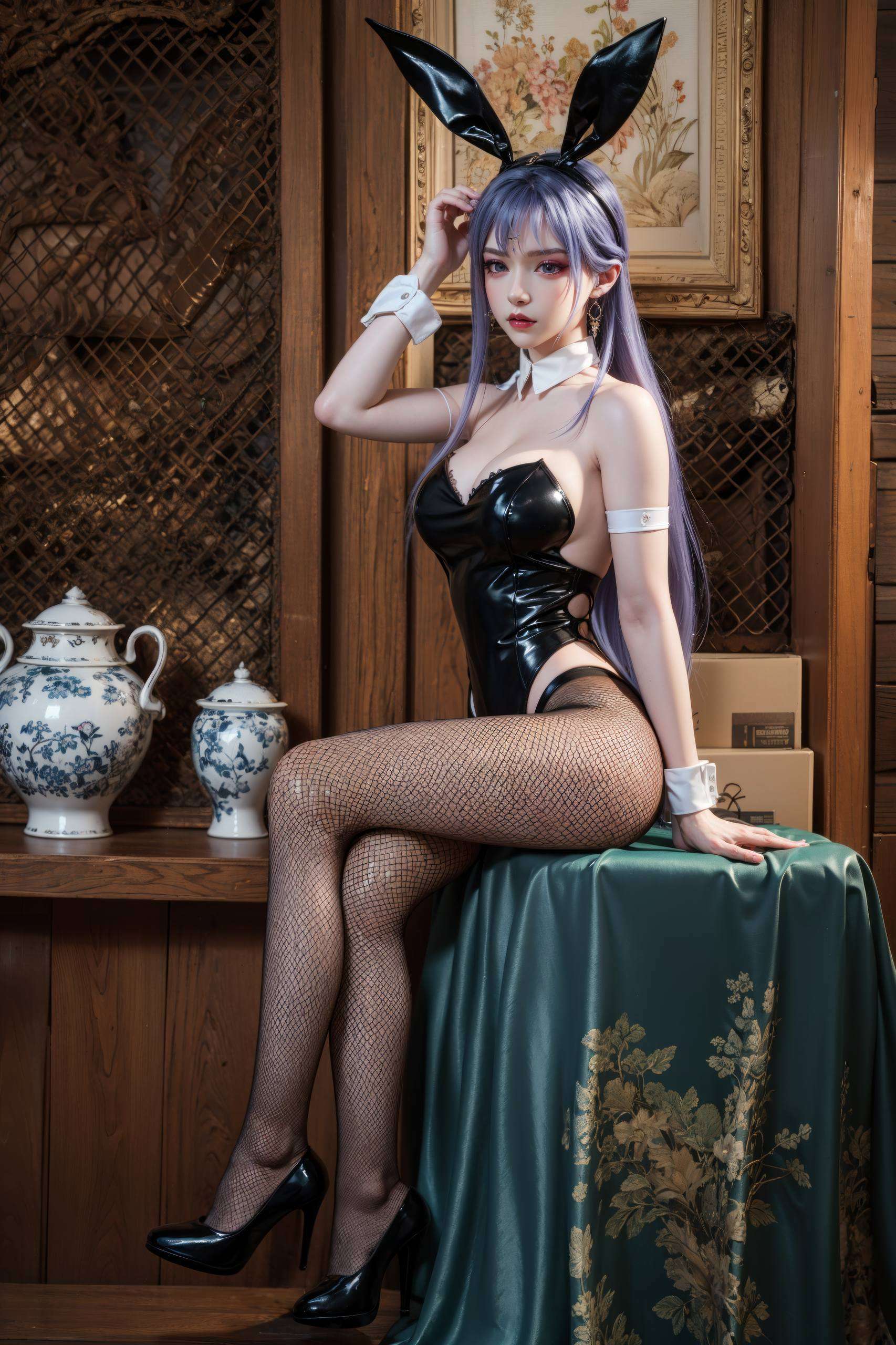 以全屏AI绘画技术精心打造融合了苹果古香古色的元素