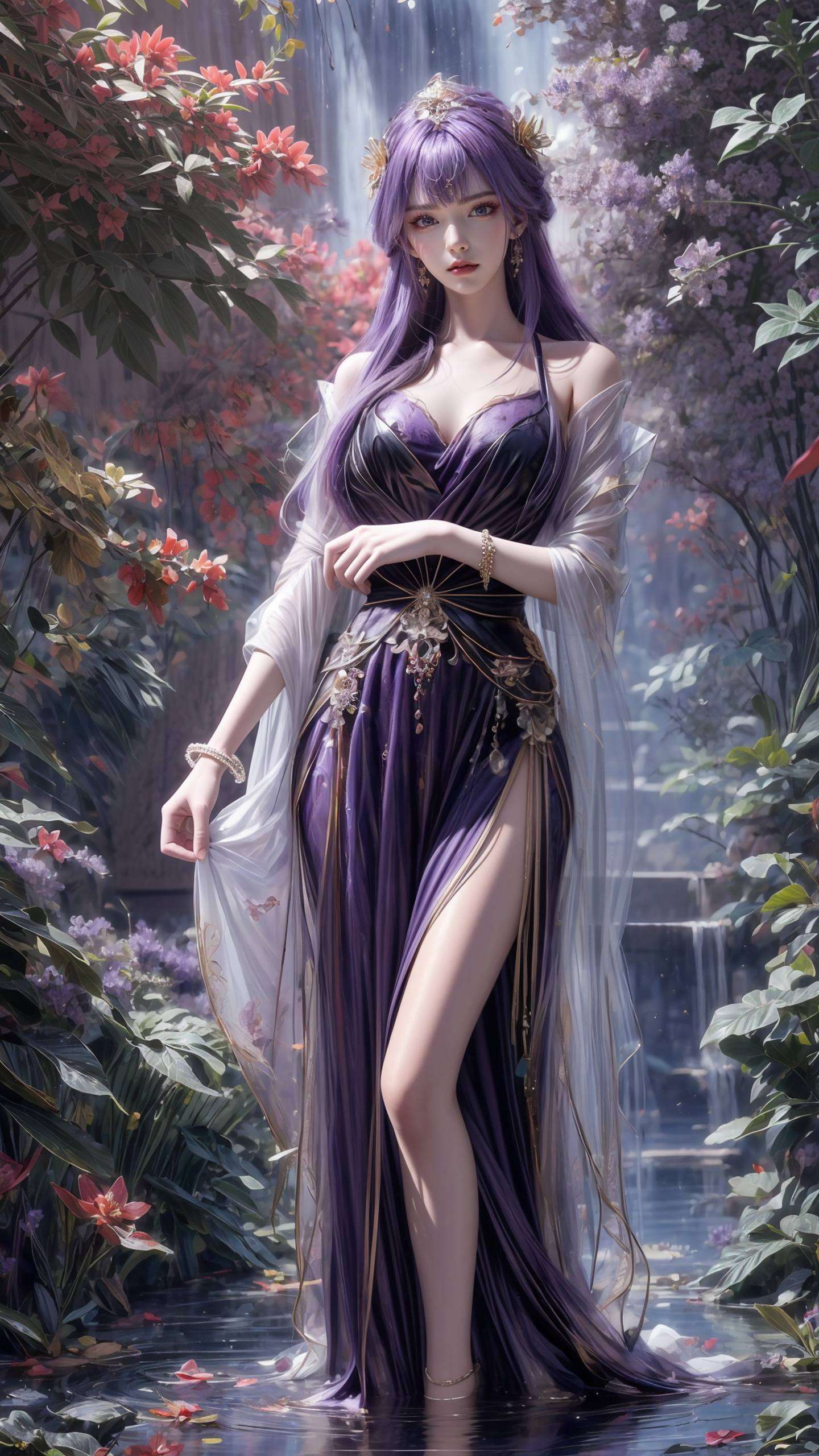 为你的电脑桌面增添一抹梦幻色彩这张超还原水彩《崩坏3》天穹圣诗壁纸