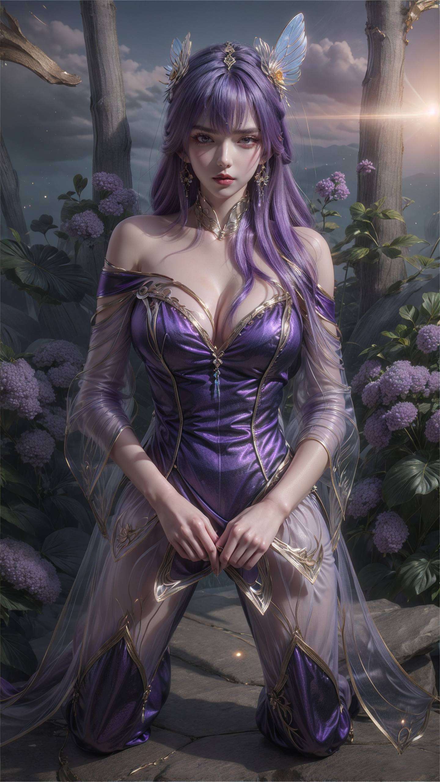 在全屏AI绘画的舞台上如梦似幻