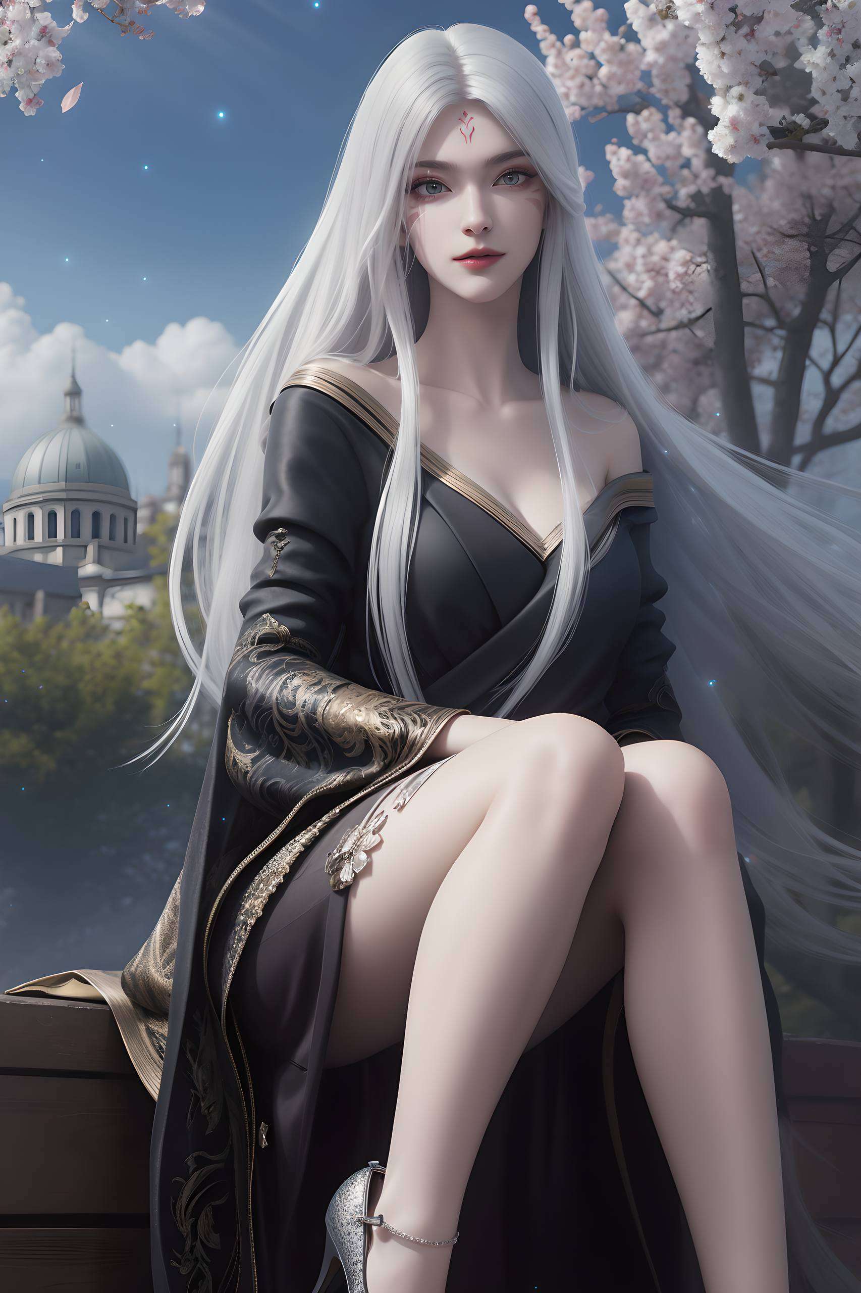 融入了国漫女生的独特魅力让你的桌面瞬间焕发活力