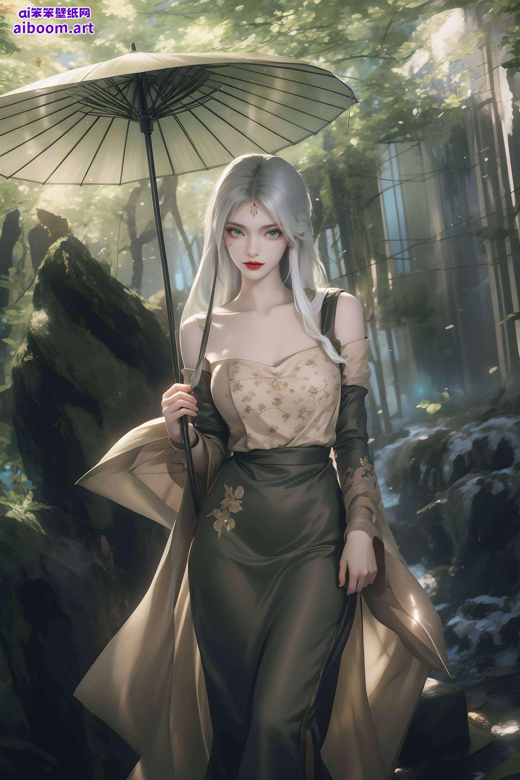 捕捉了她灵动飘逸的身影让这张壁纸点亮你的屏幕