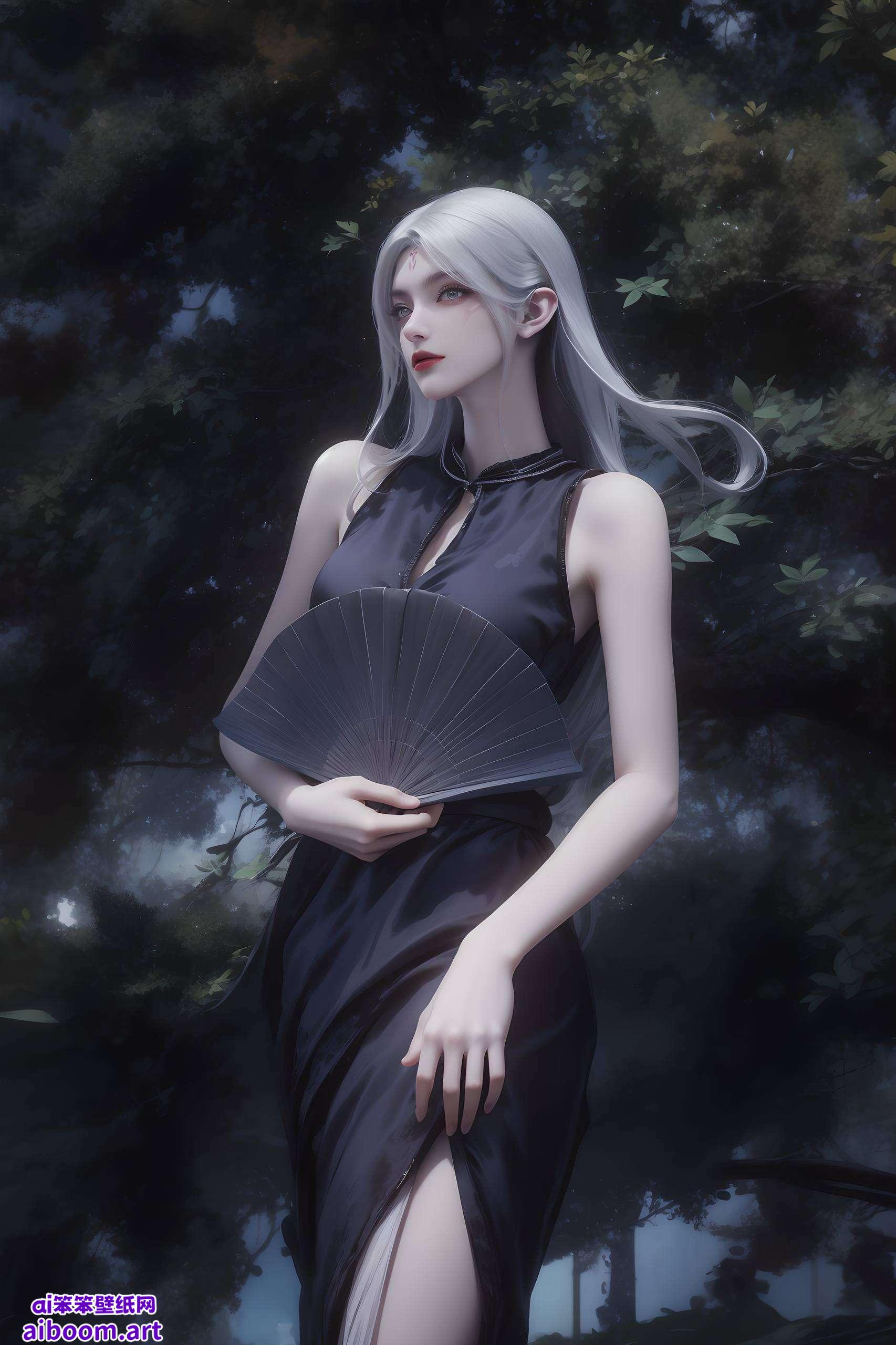 仿佛诛仙世界中的仙子漫步人间轻柔的裙摆、清澈的眼神