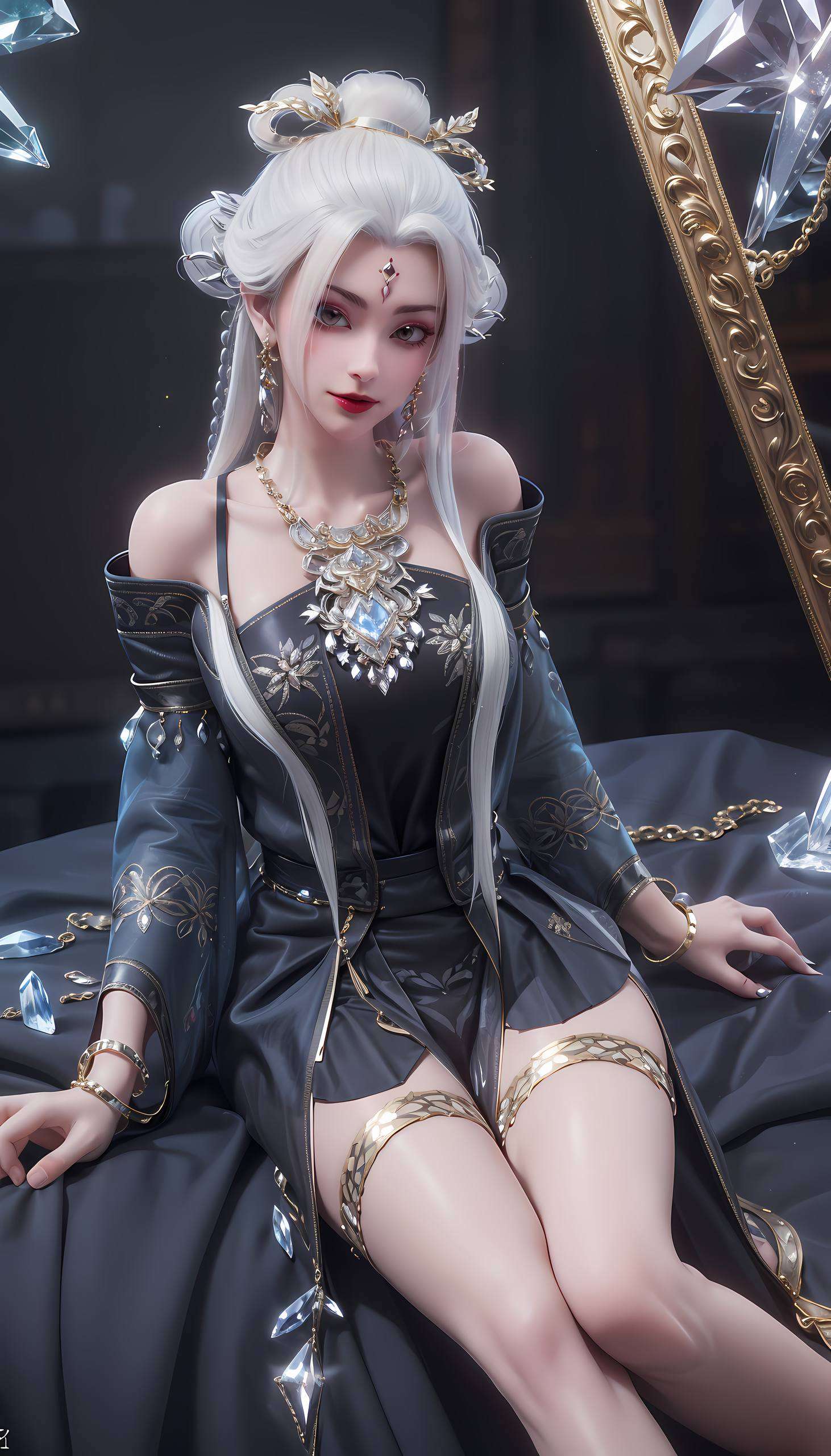 打造出别具一格的漫画壁纸国漫女神壁纸《动漫诛仙》中的小白