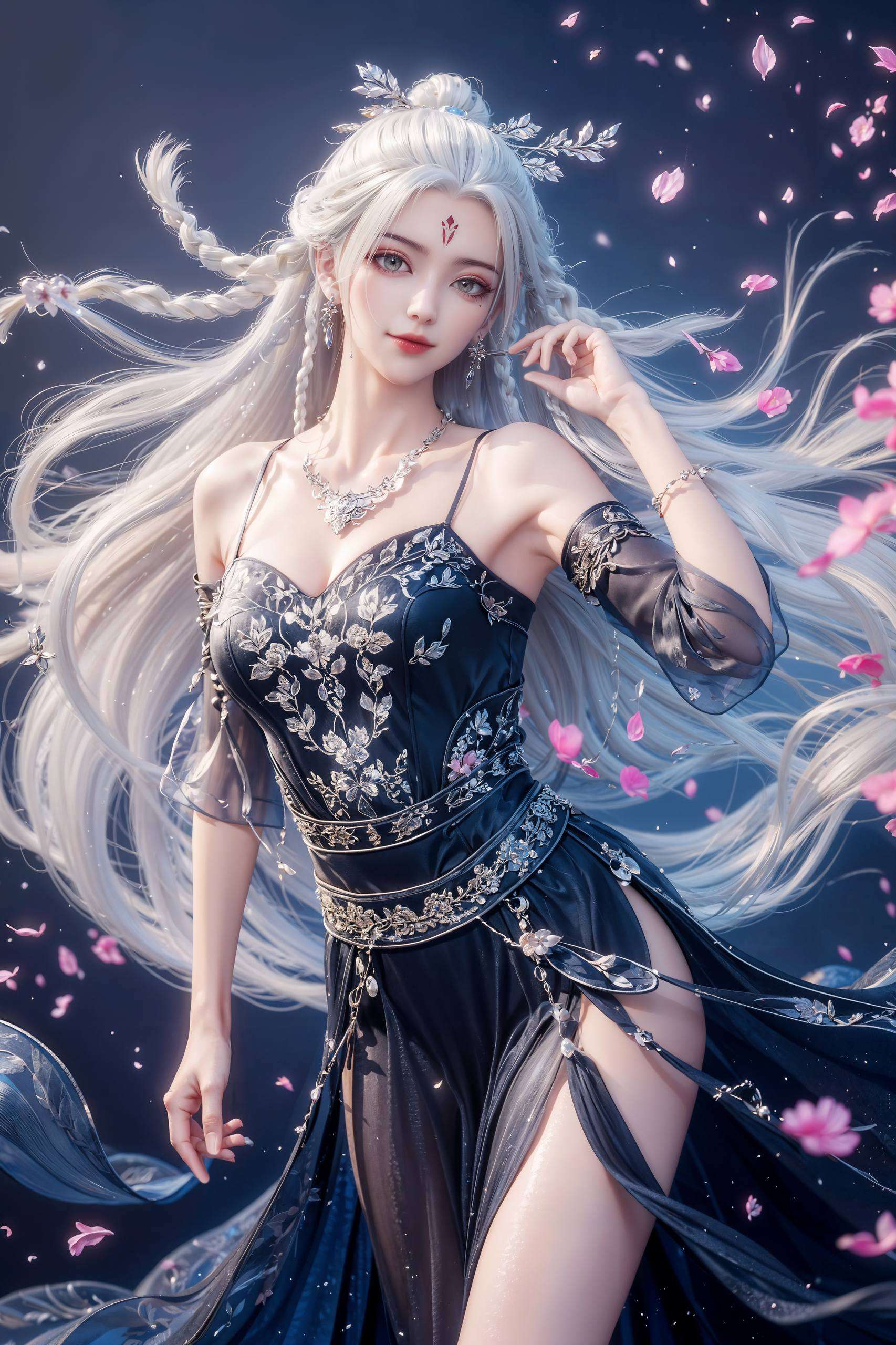 小白仙气逼人细腻描绘了国漫女神的灵动神韵