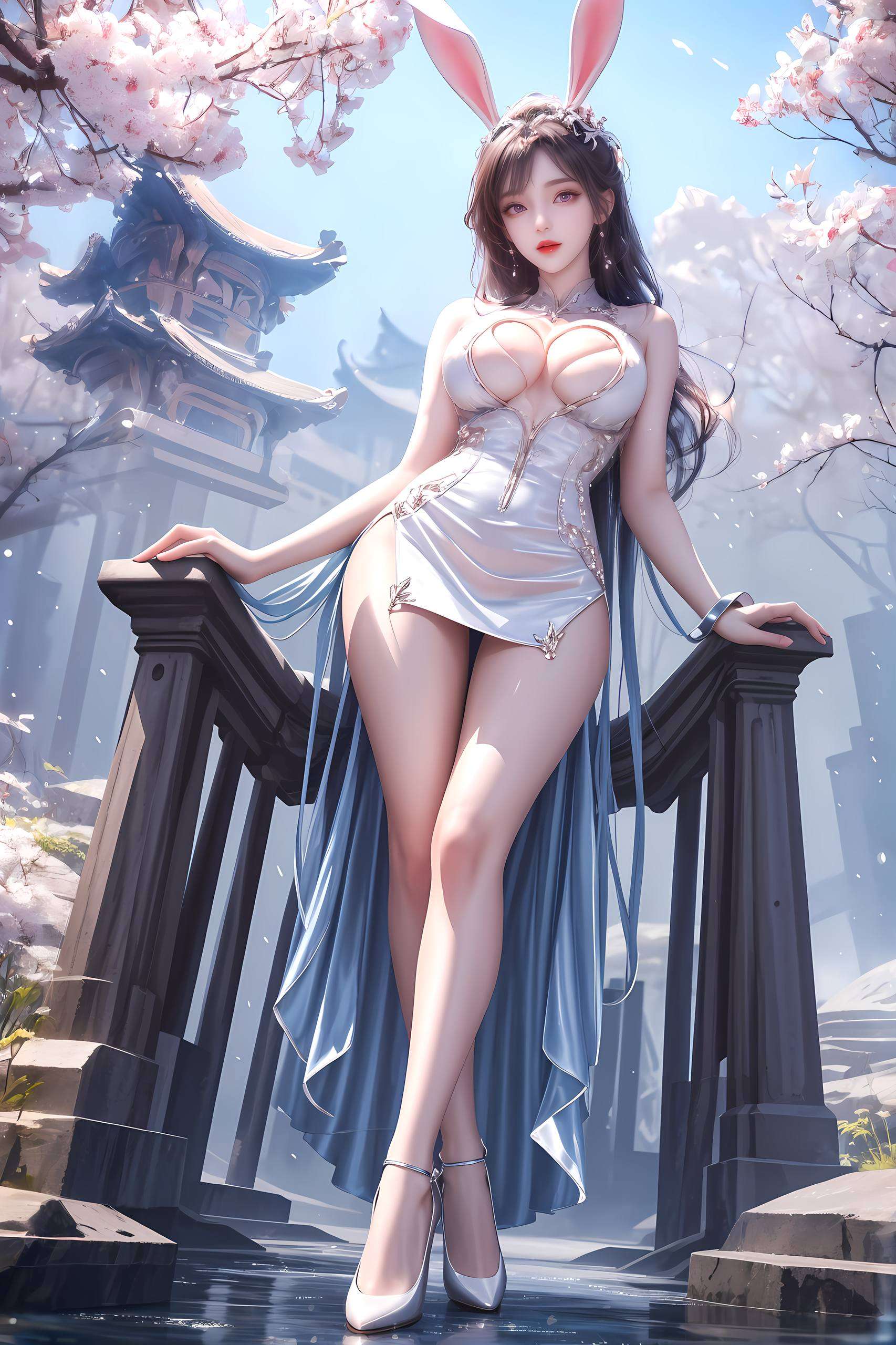 这张独特的“对眼睛好渐变安卓国漫美女潮图壁纸”色彩斑斓的渐变背景与激情四溢的小舞形象完美融合