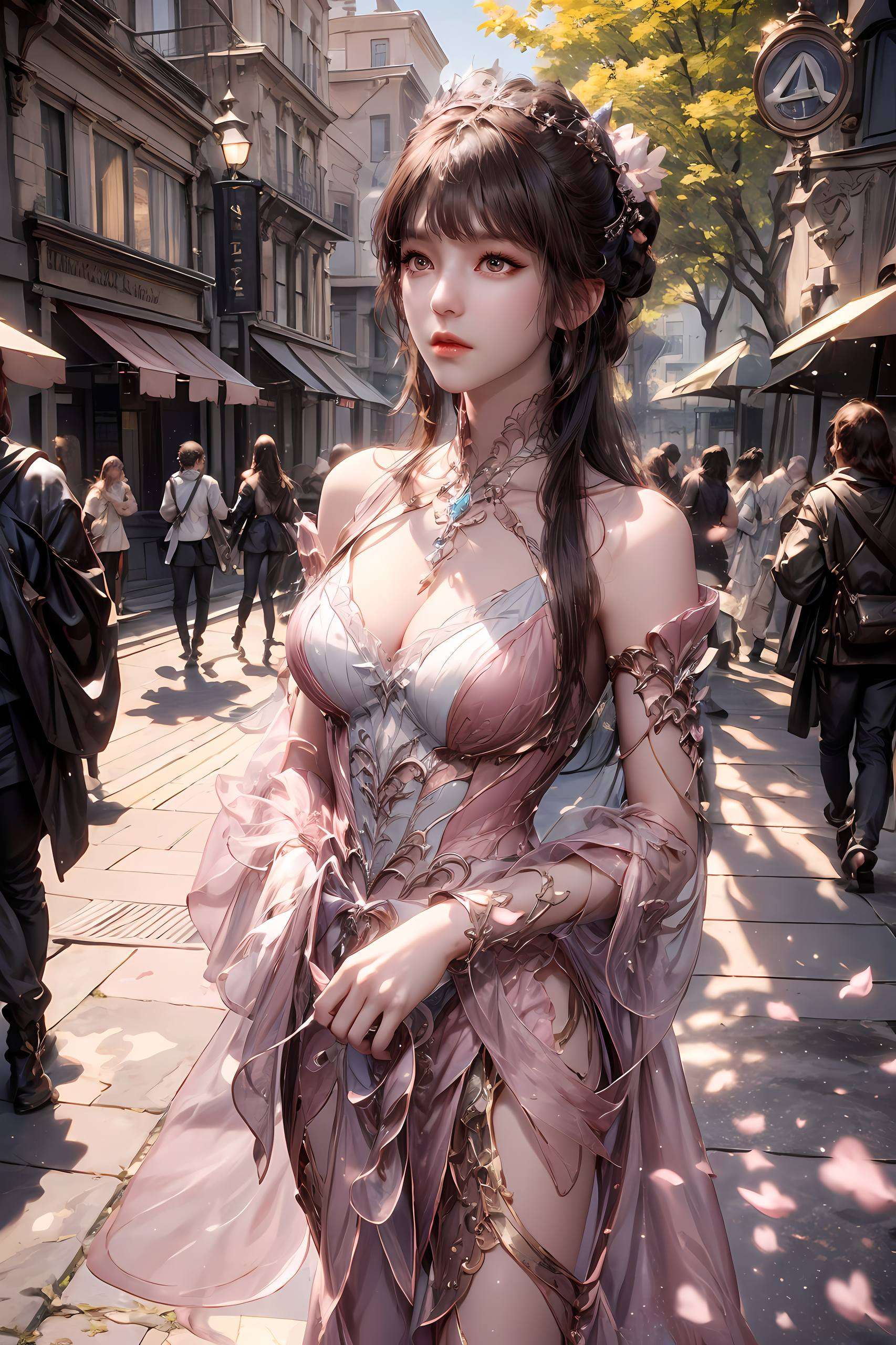 绝对是你的养眼必备！看她那俏皮可爱的样子瞬间让你的工作学习都充满乐趣！快来体验这张好棒棒的PC桌面吧！