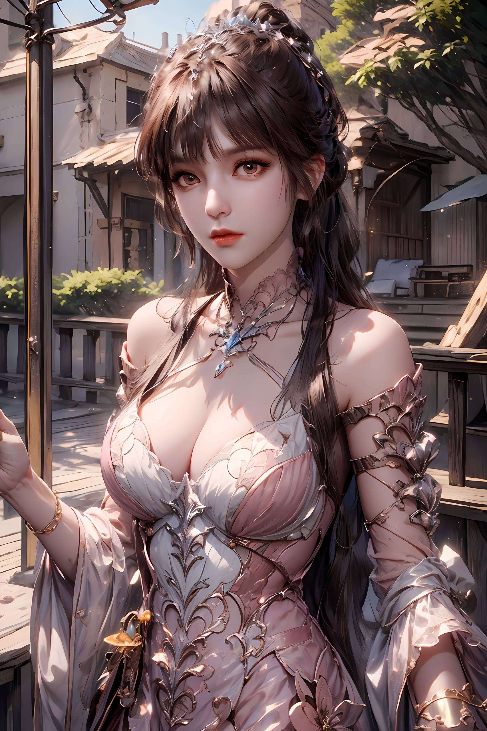 主角小舞的灵动舞姿与未来科技元素完美融合同时保护你的双眼