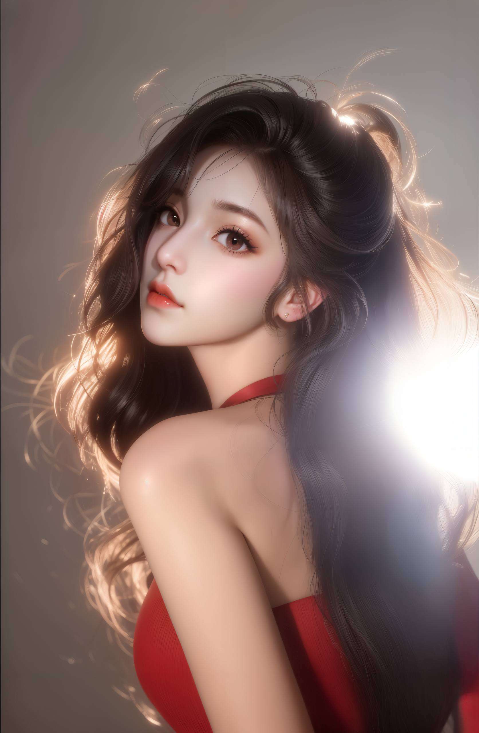 珊瑚摇曳美人鱼小舞公主图片壁纸