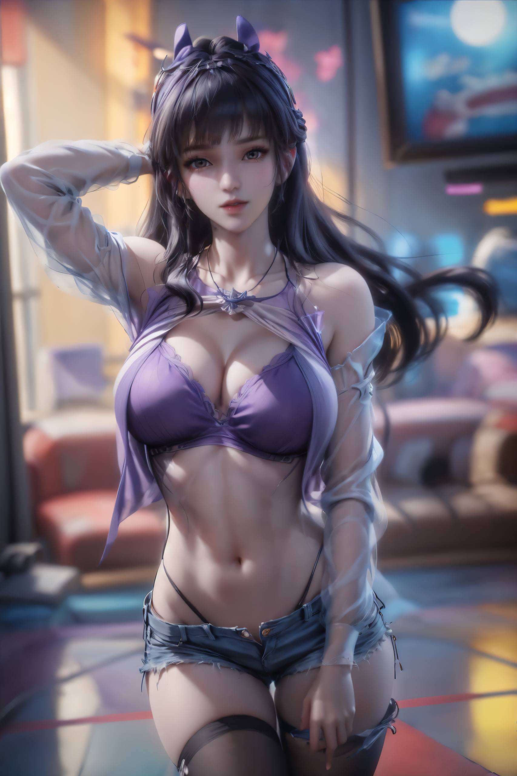 以4K高清画质呈现捕捉了她们或灵动或静谧的多样姿势