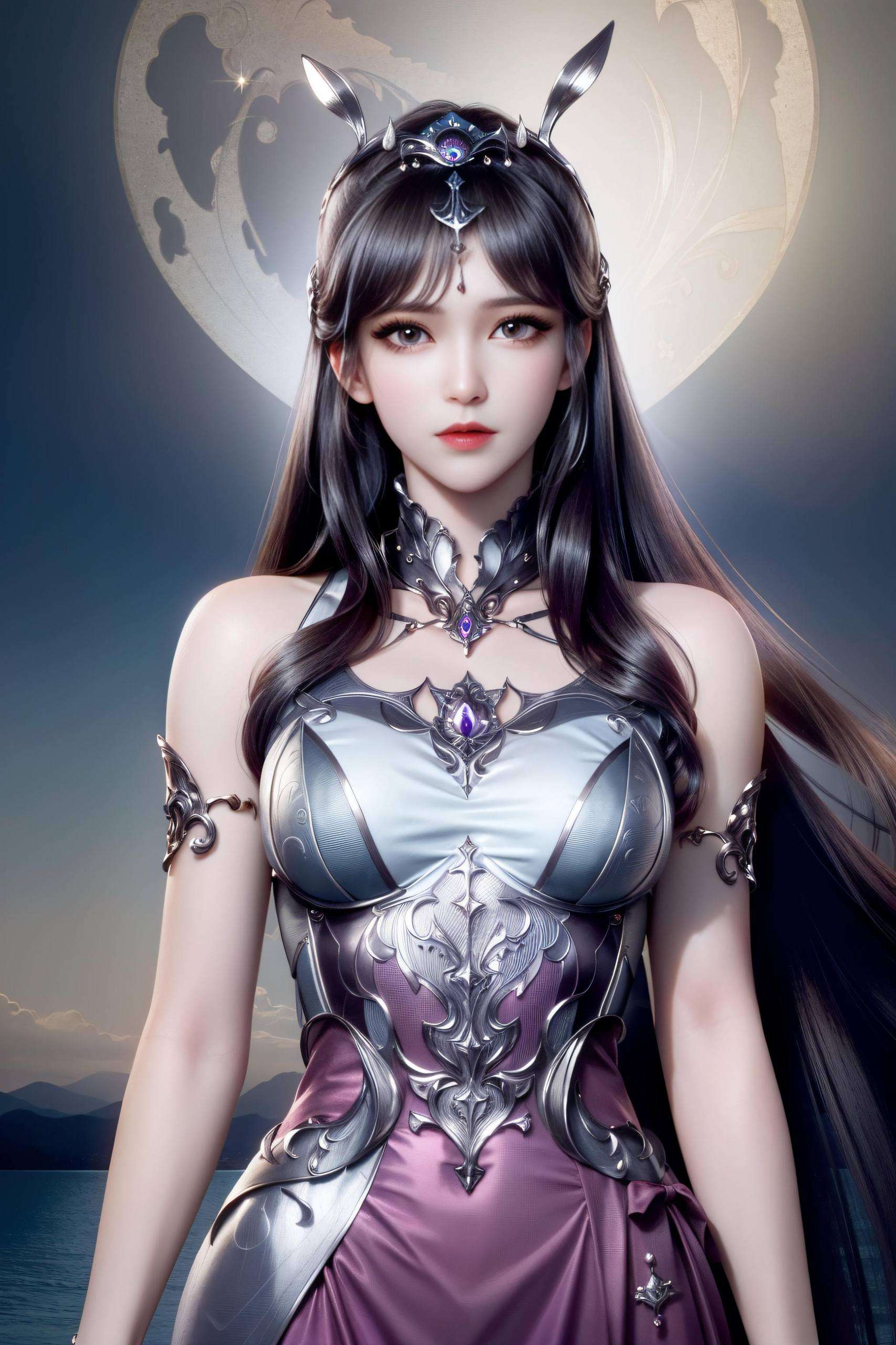 《静态国漫女主AI同人作品》让她的甜美笑容点亮你的手机桌面