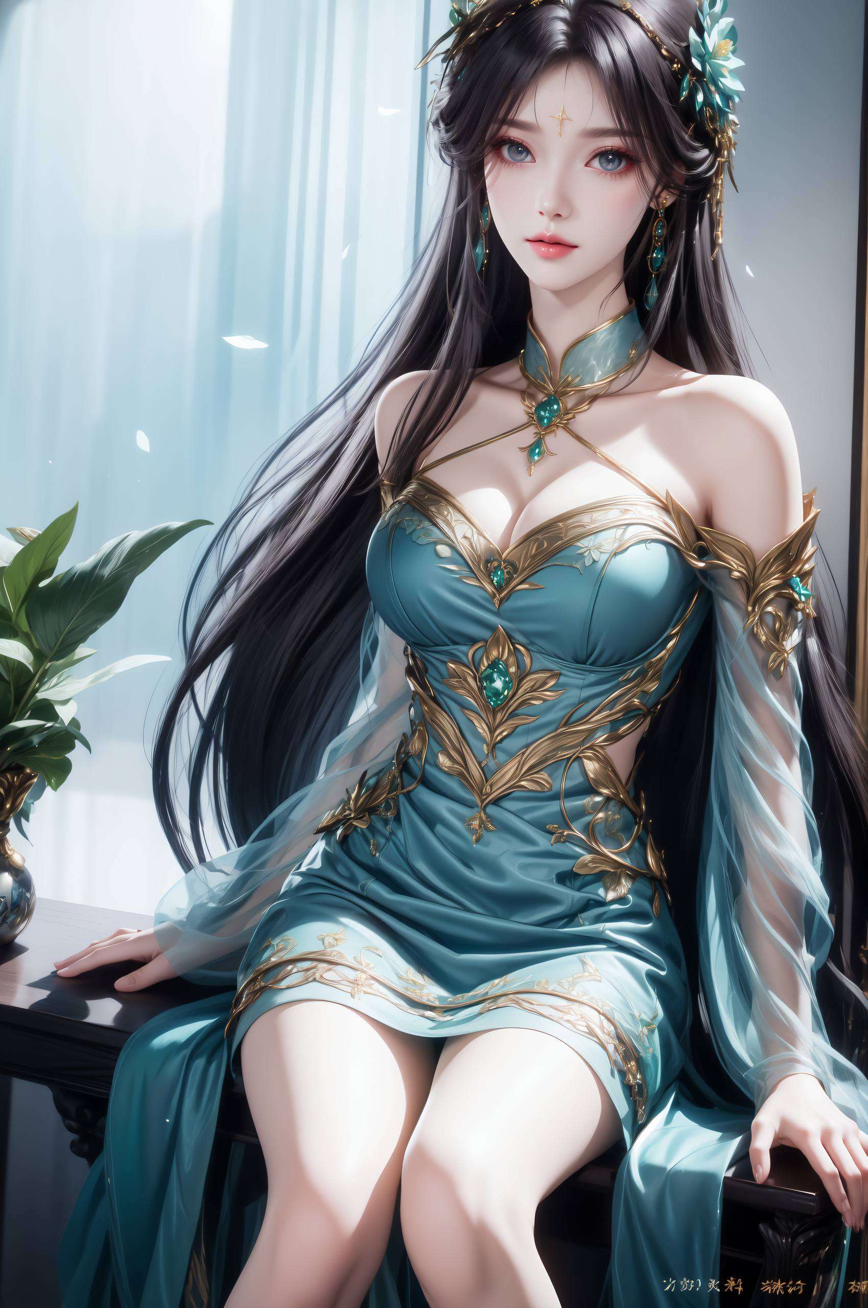 每一幅作品都如诗如画以细腻笔触勾勒超清晰的人物与背景