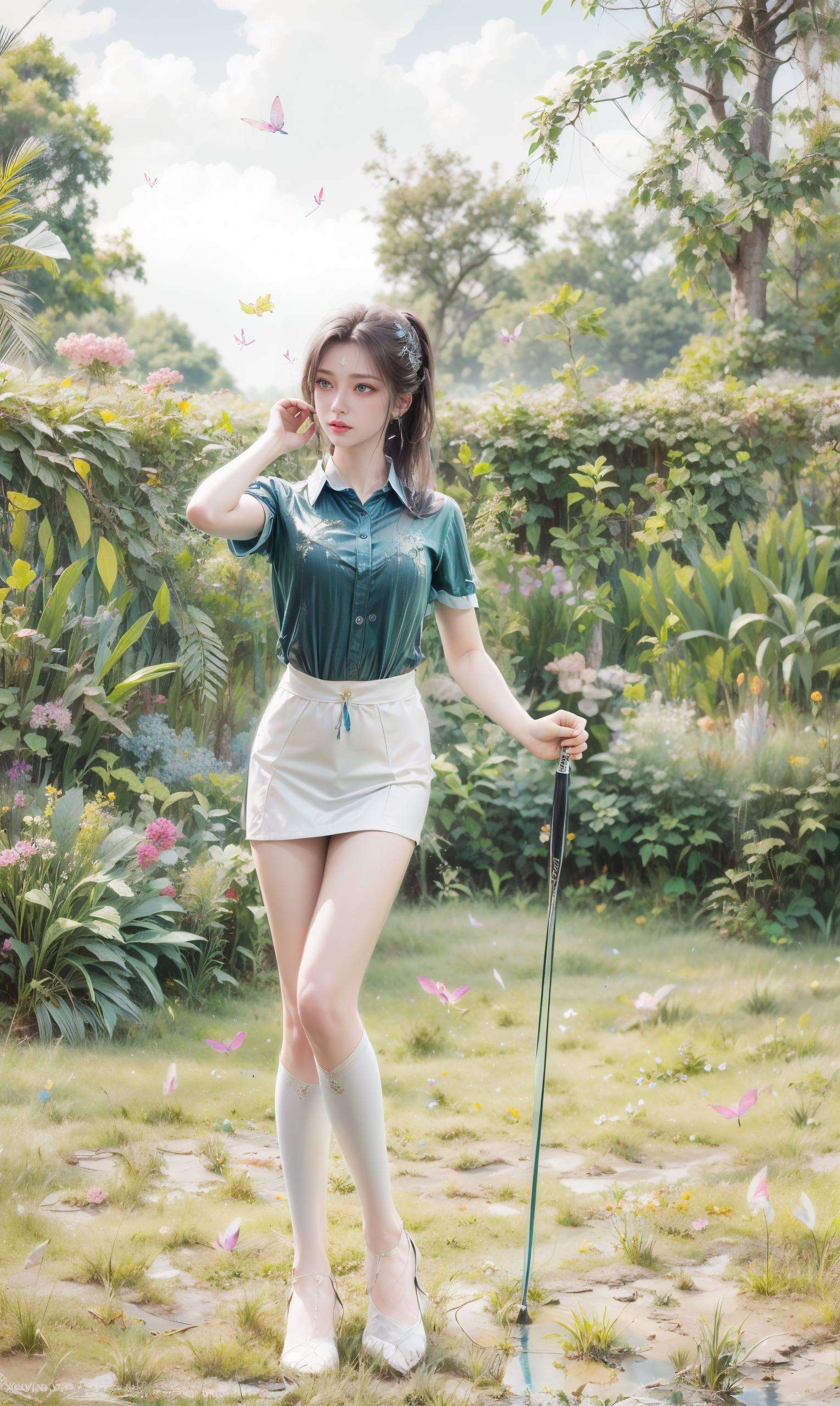 以其横屏壁纸的超清画质这位安卓AI美女