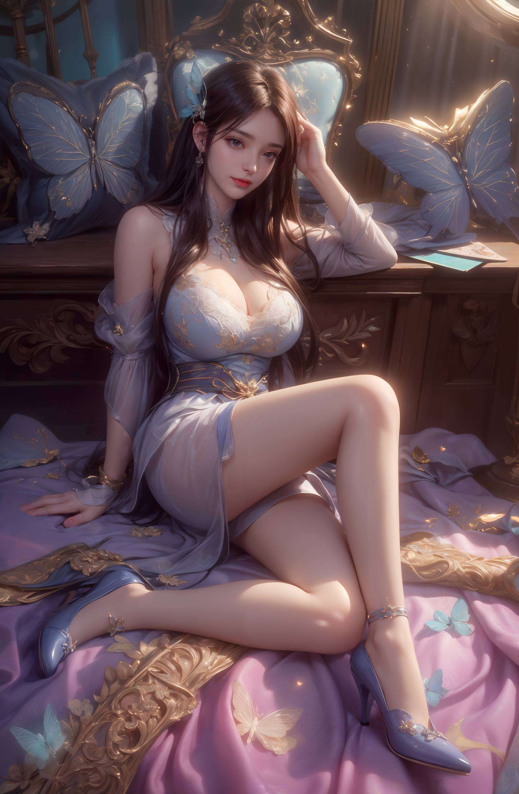 色彩鲜明炫彩斑斓的画风