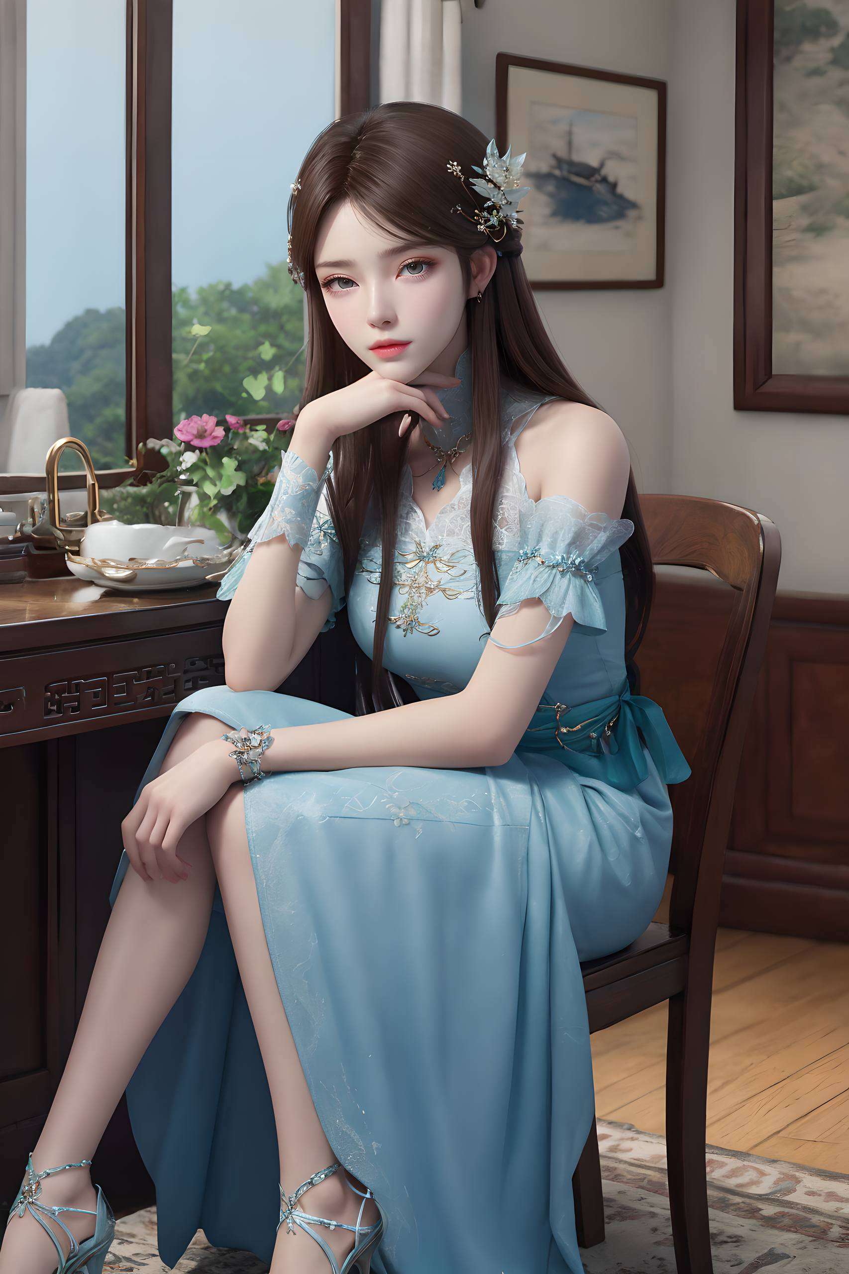 以抽象电脑国漫风格呈现为你的电脑桌面增添一抹独特的艺术风采