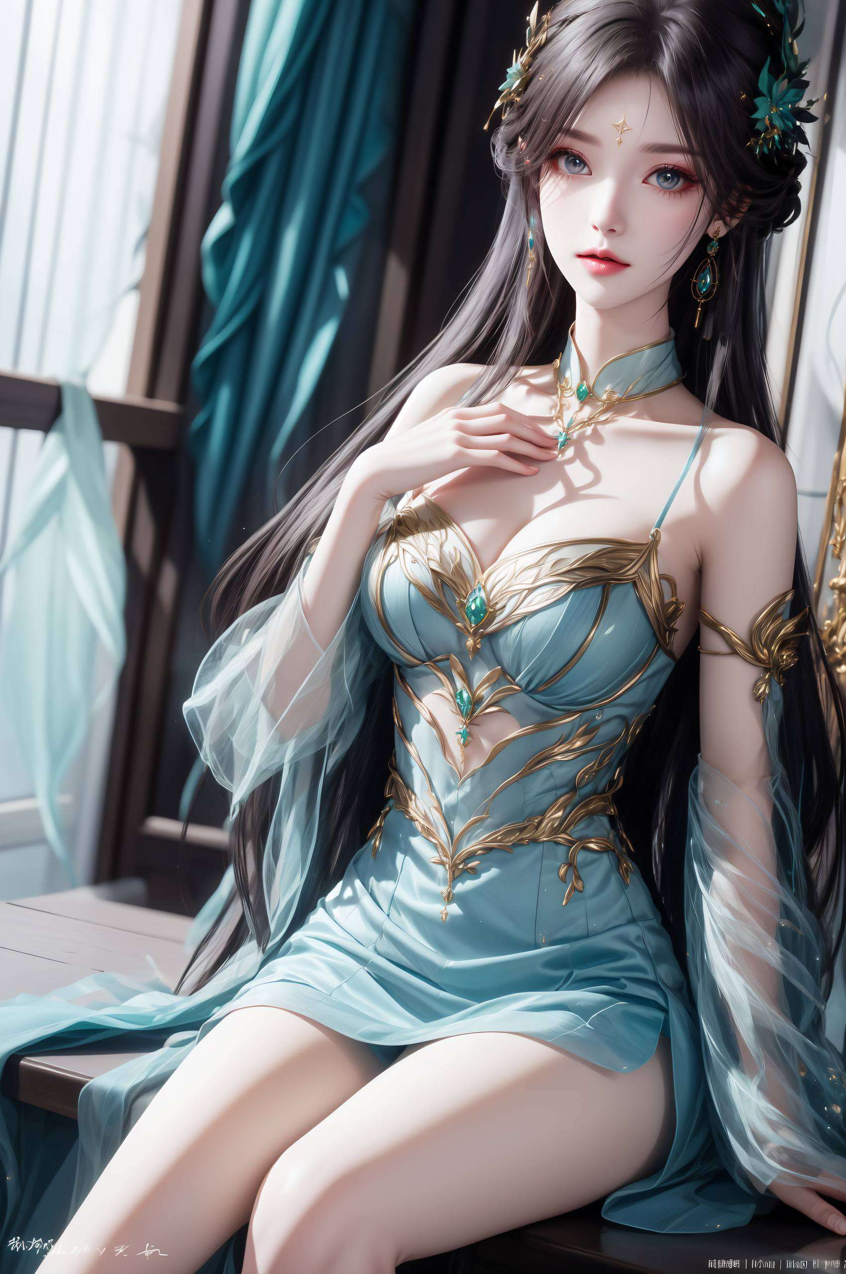 高清画质捕捉了她每一个细节让国漫之美融入日常