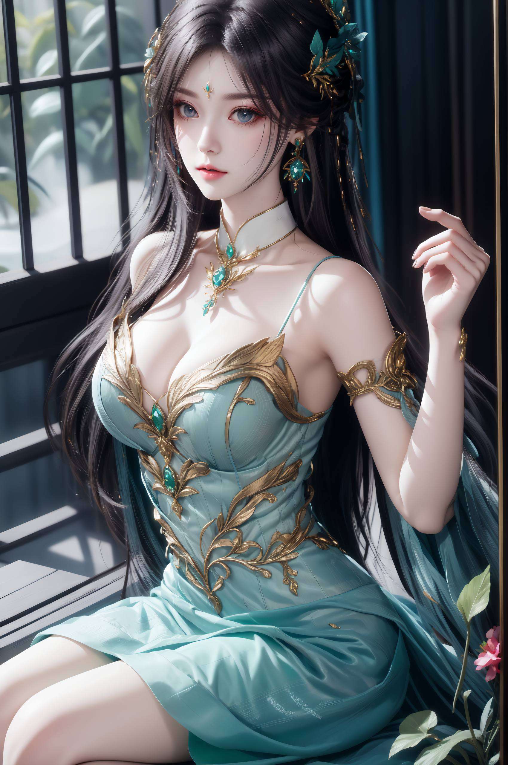 还是柔顺的秀发让你的每一次点亮屏幕