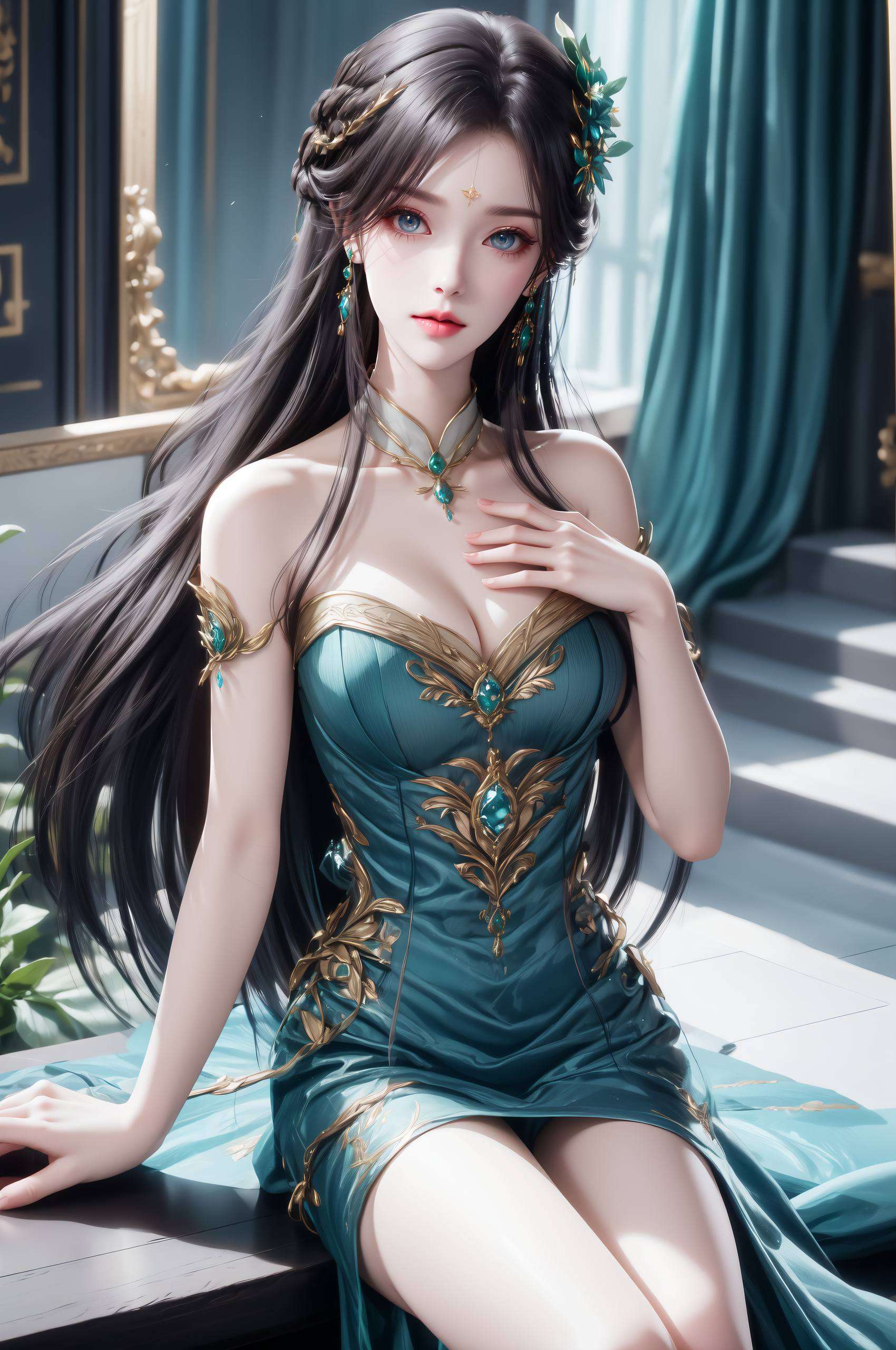 高清大图中将萧薰儿的温婉与萧炎的坚毅完美融合