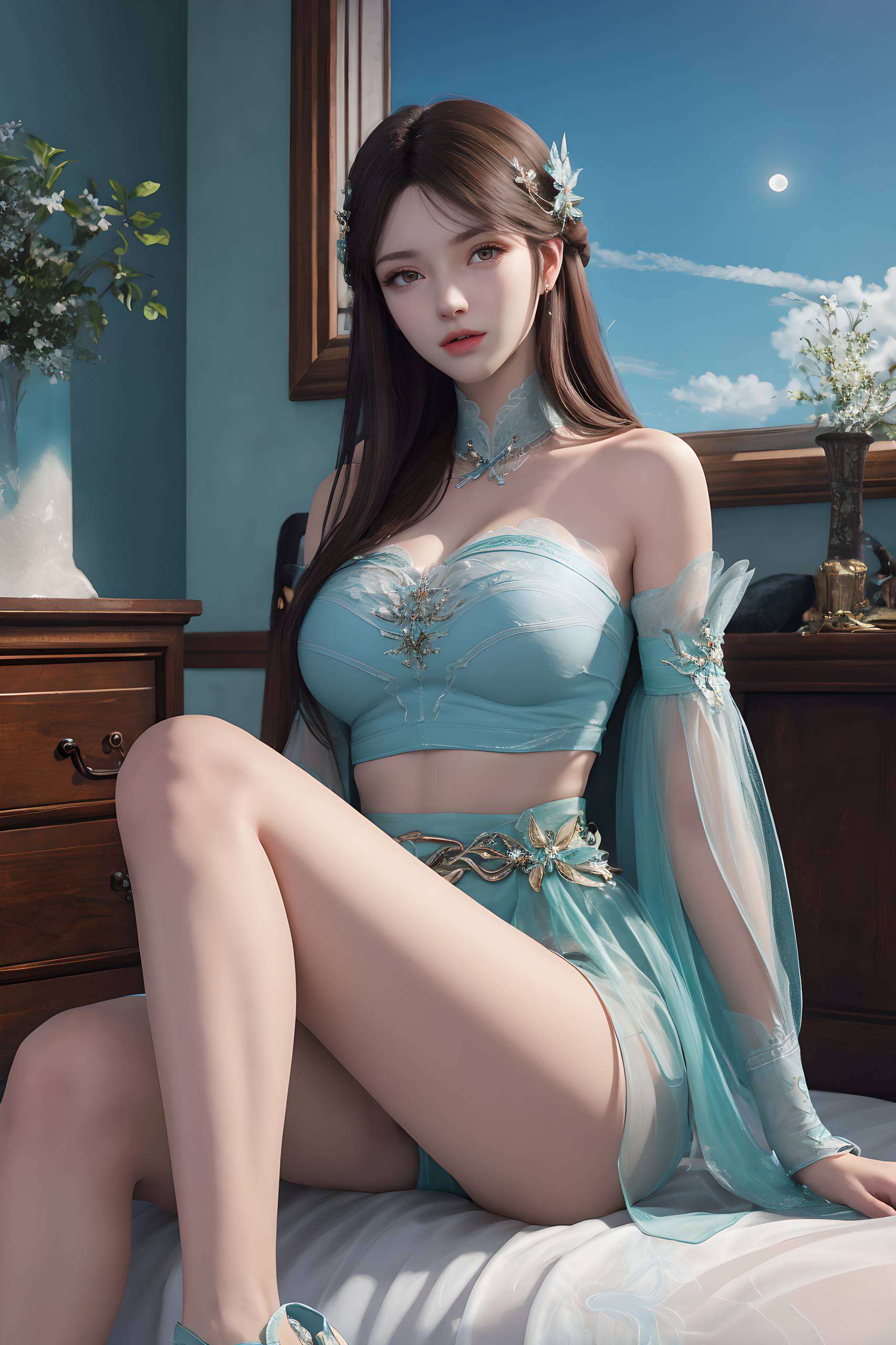 每一次滑动成为了无数粉丝心中的女神