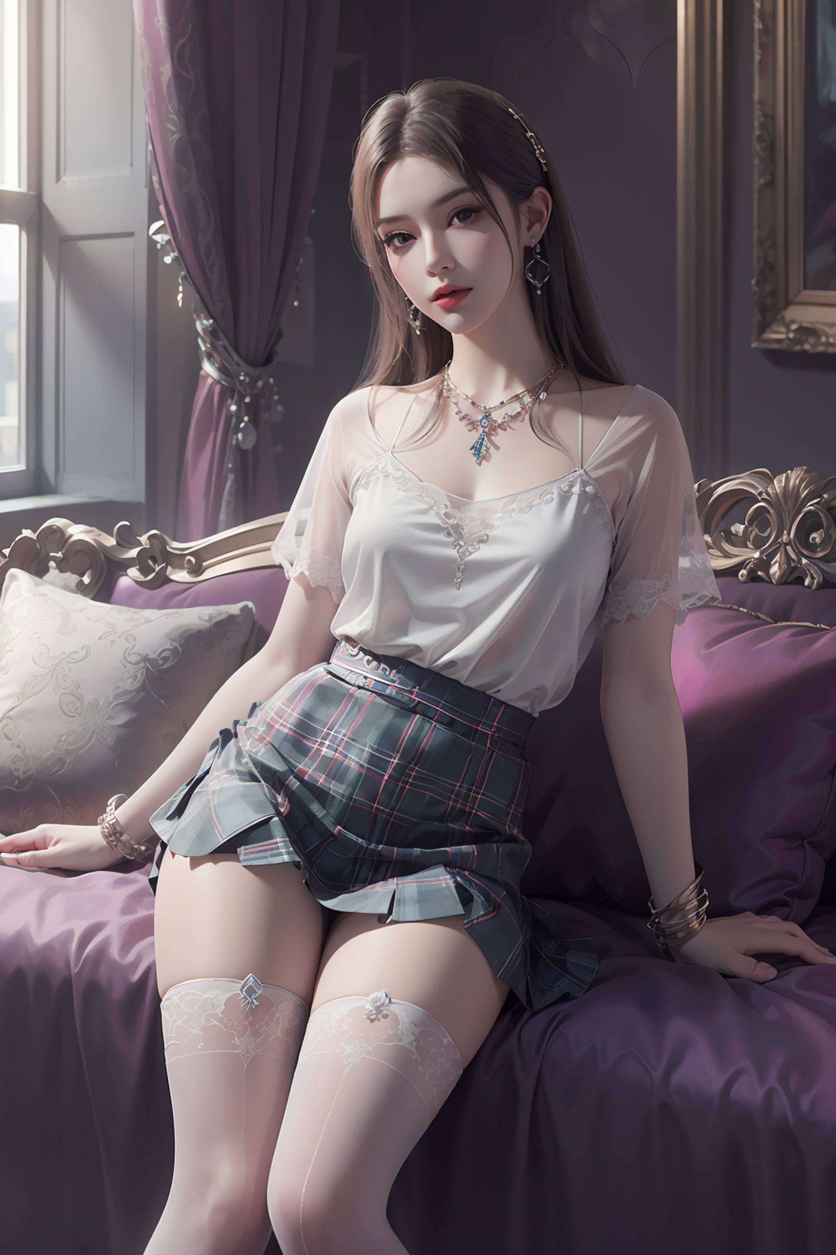 以细腻的水彩笔触为你的电脑桌面带来一抹清新的国漫风情