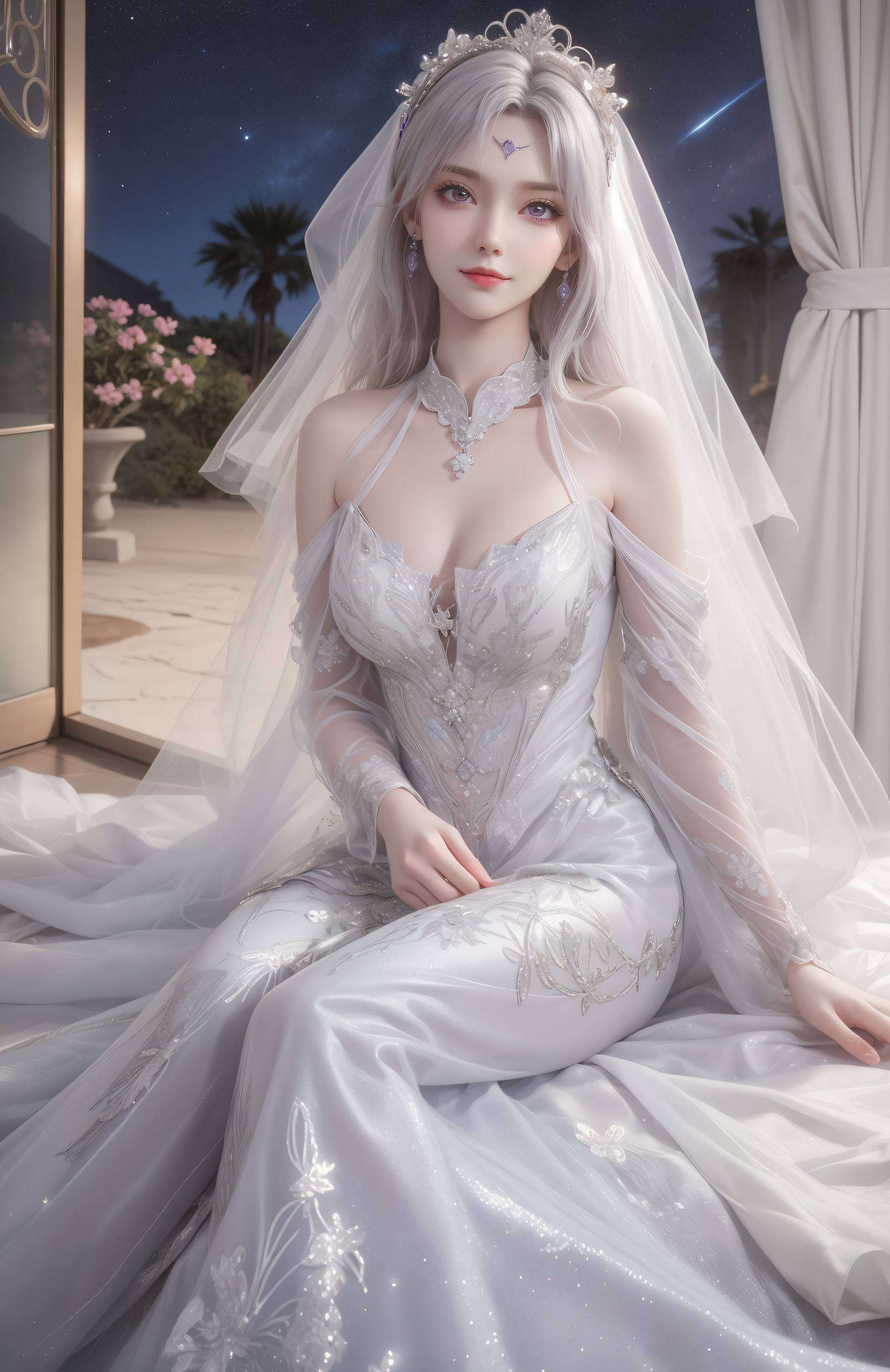 想要将这位国漫女神设置为你的动态壁纸？只需轻点设置这张【AI国漫女生二次元壁纸2K高清】绝对能满足你对国漫美女的幻想！粉色调渲染出浪漫氛围