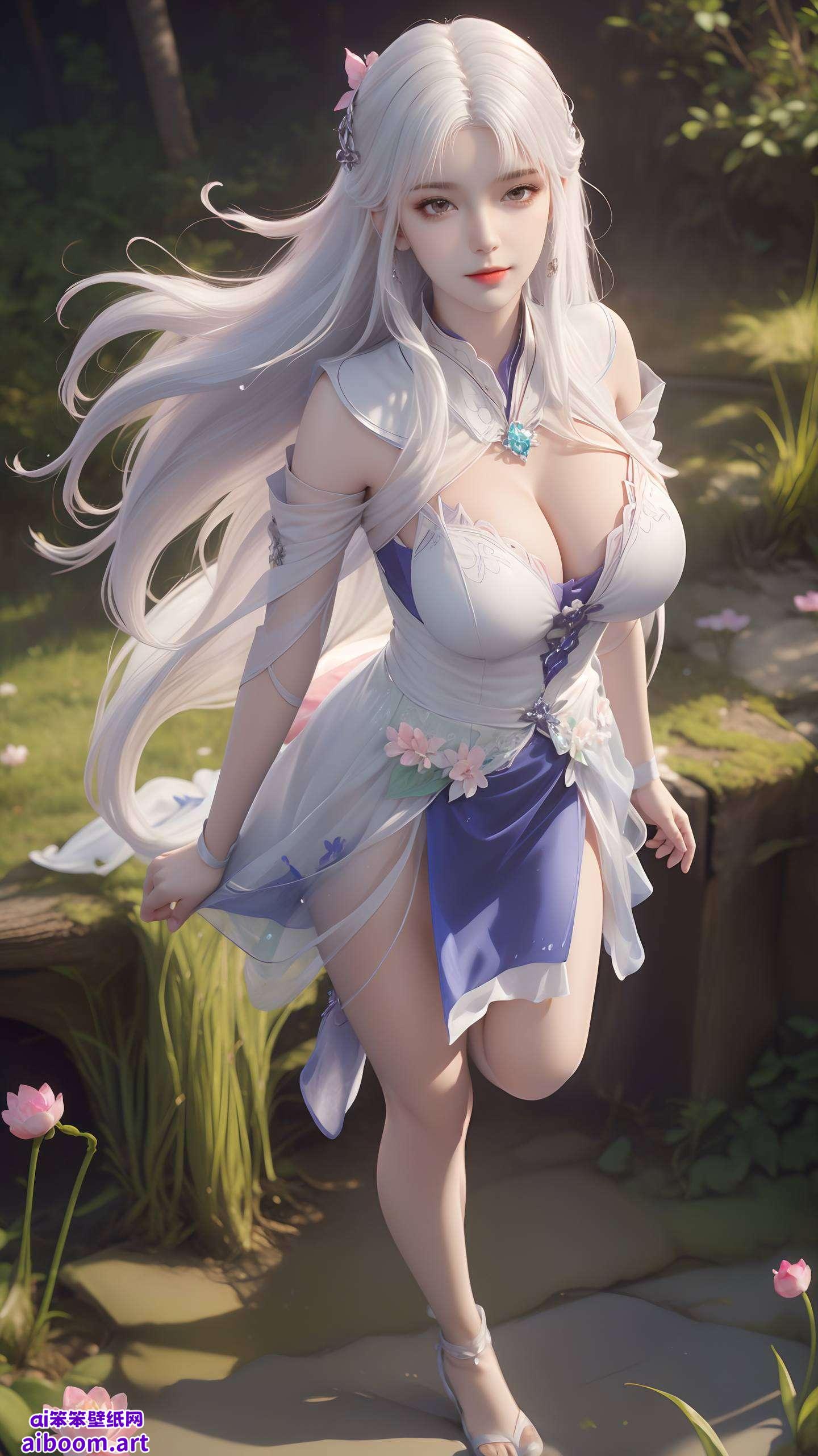 这张2K高清壁纸都仿佛置身于动漫的奇幻世界