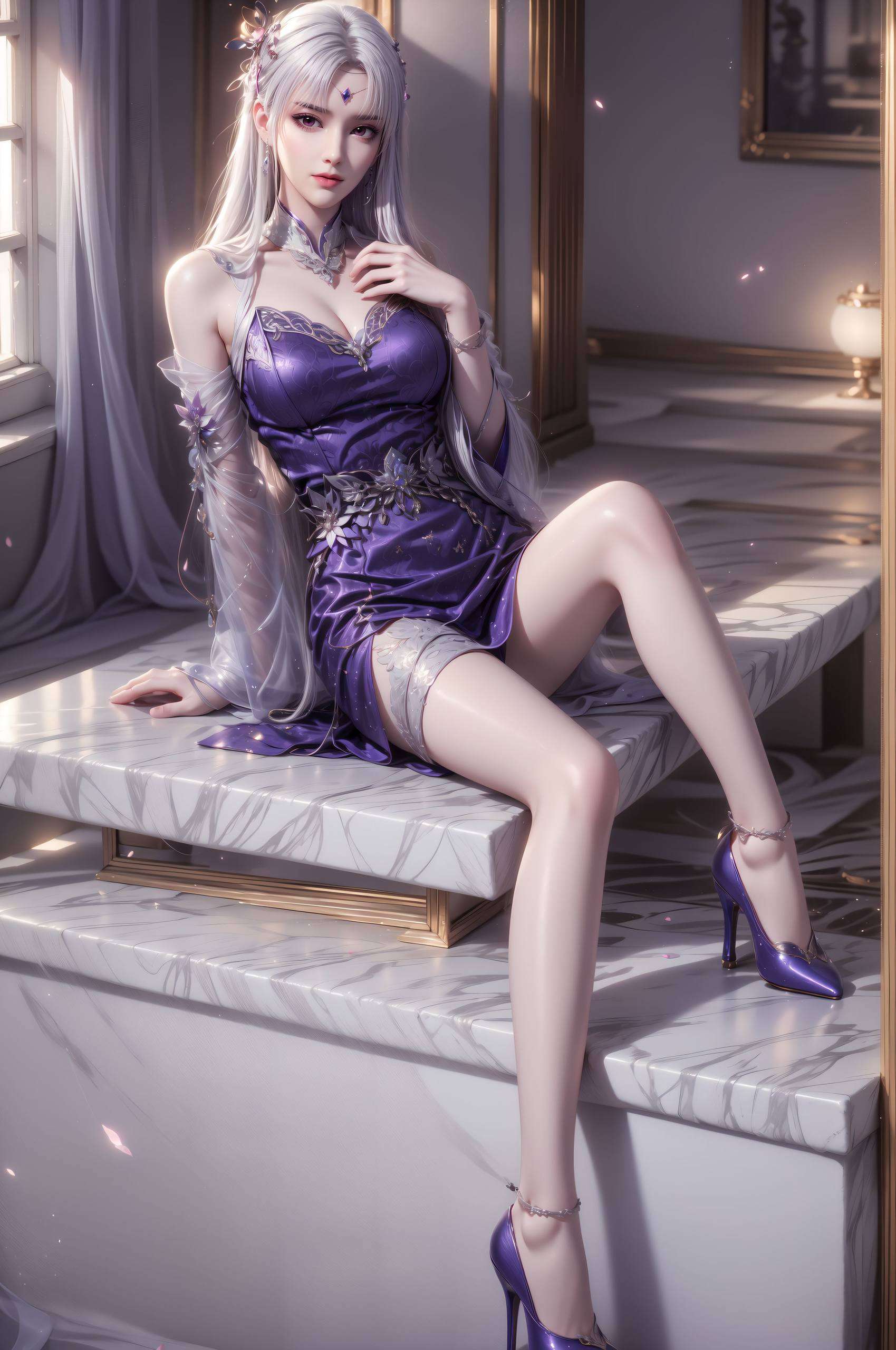 如诗如画萧炎的坚毅与小医仙的柔美交织