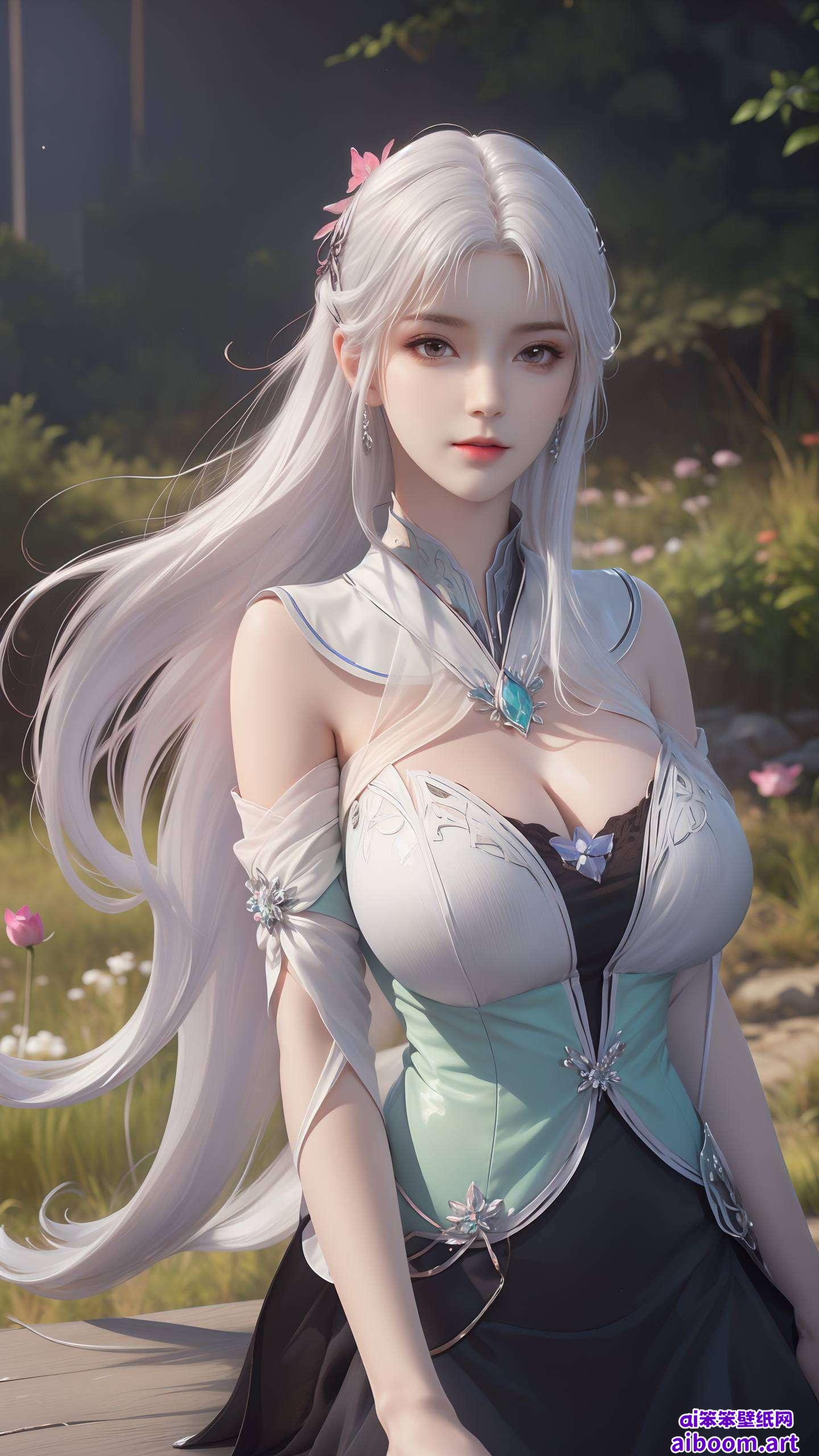 这张《唯美几何2k高清国漫女神桌面壁纸》将小医仙的灵动魅力与几何美学完美融合高清画质