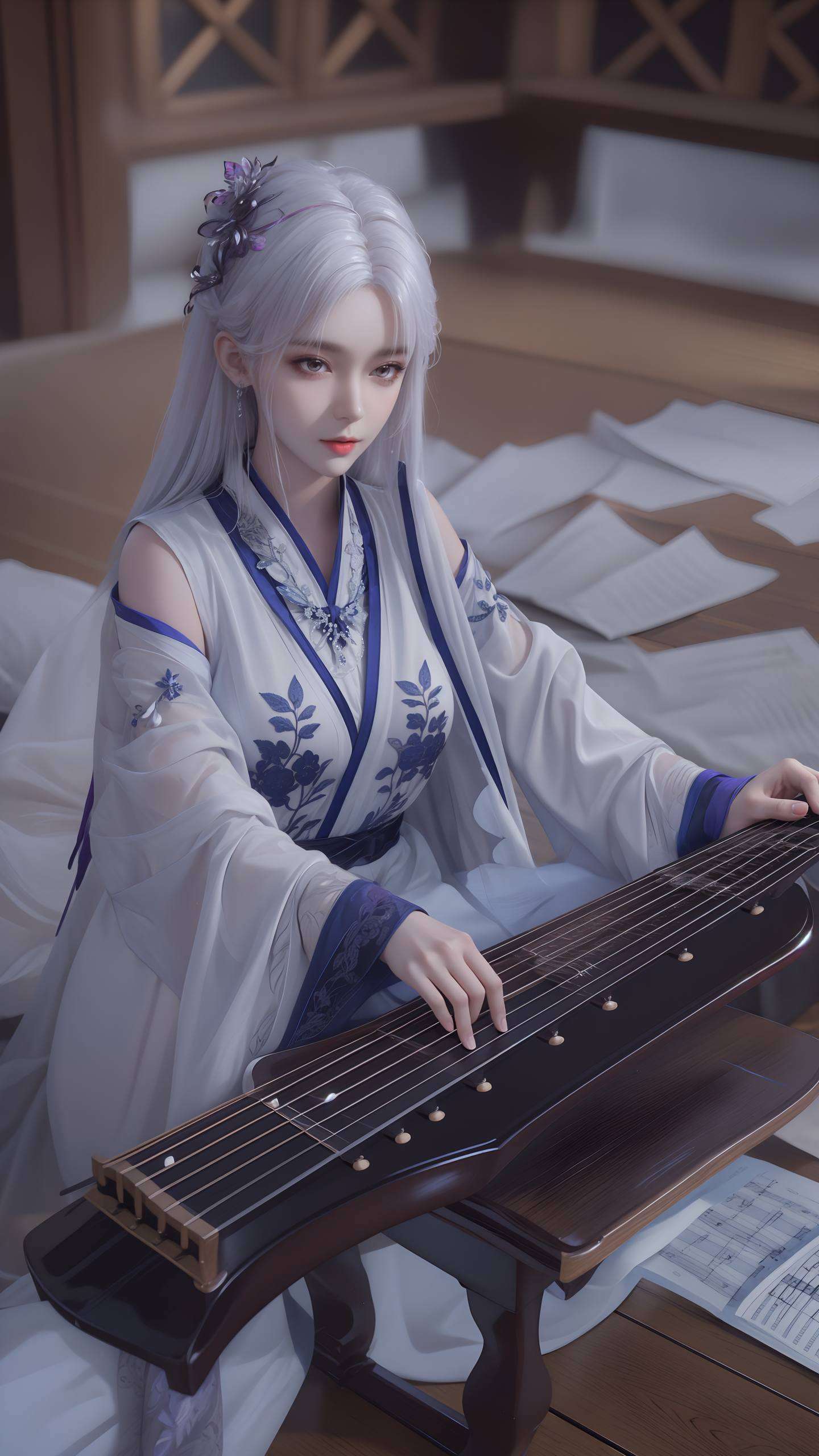 将古典美与现代元素完美融合让人仿佛置身于梦幻的国漫世界