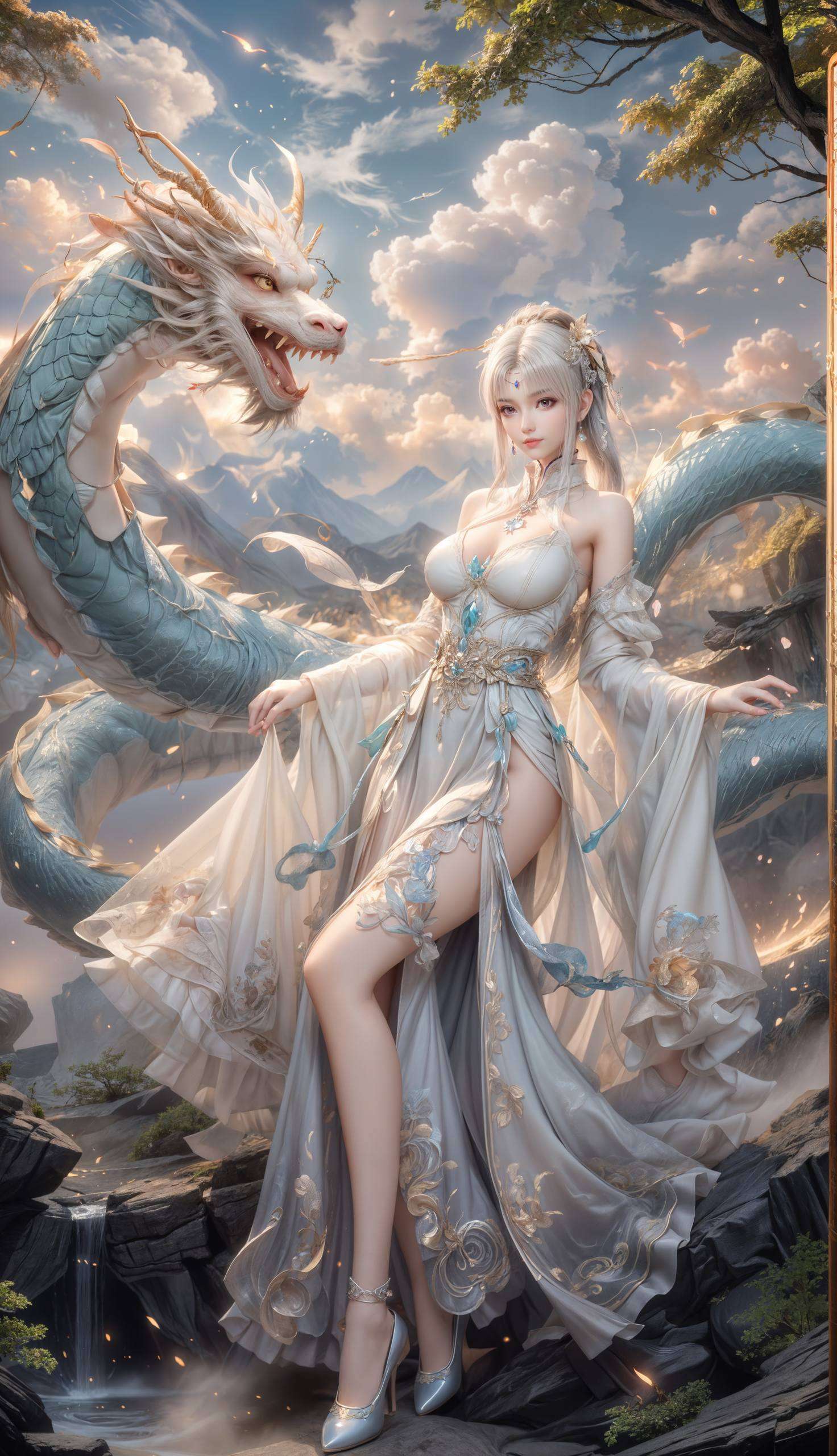 这张小医仙手机动态壁纸高清版让每一次解锁都成为视觉盛宴