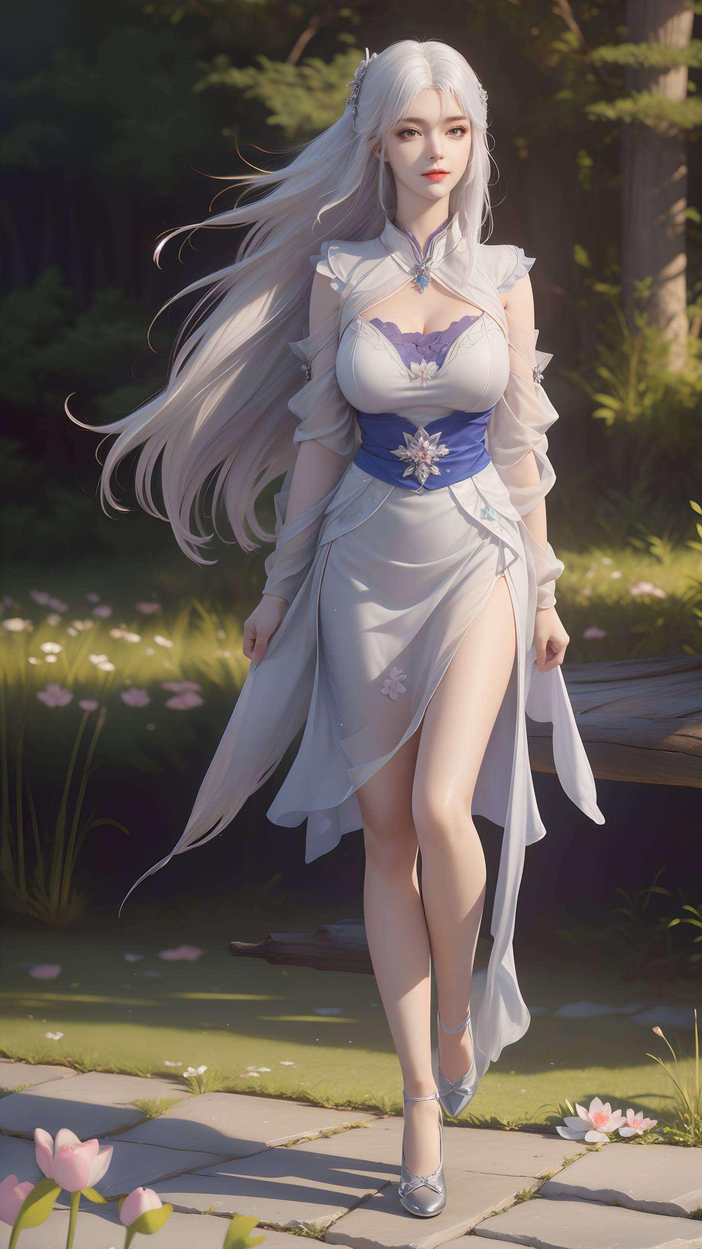 让你的手机瞬间变身艺术画廊国漫女神的魅力在每一帧细节中绽放