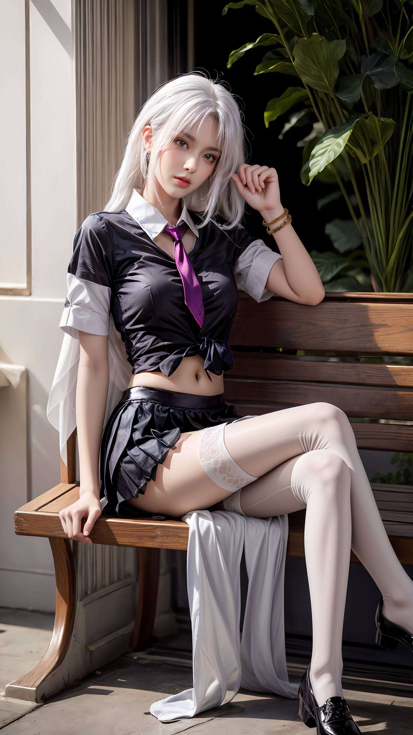 这张AI绘画的壁纸让手机壁纸充满生机与活力