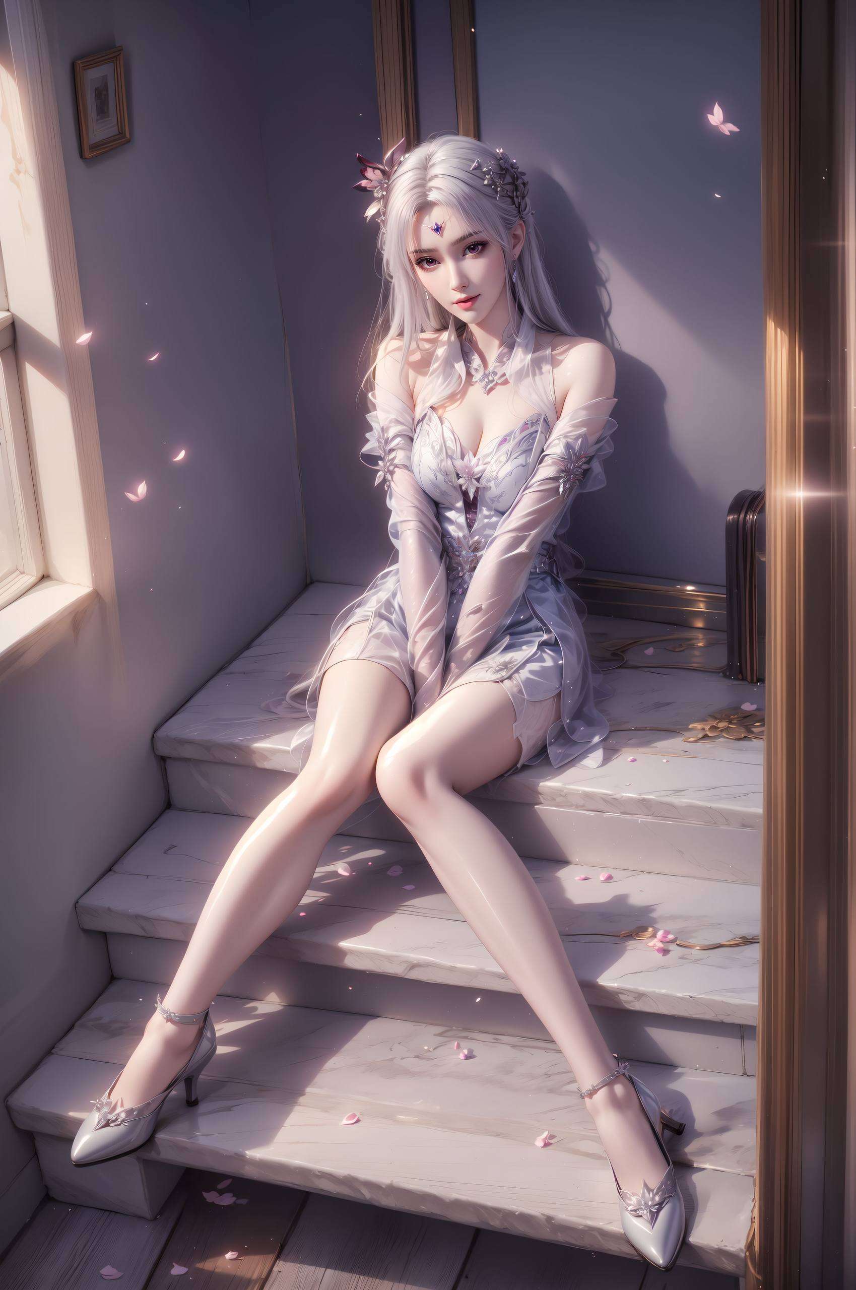 这张女生壁纸以独特的藝術風格捕捉了国漫美女小医仙紫怡的灵动魅力动态画面让女神跃然屏上