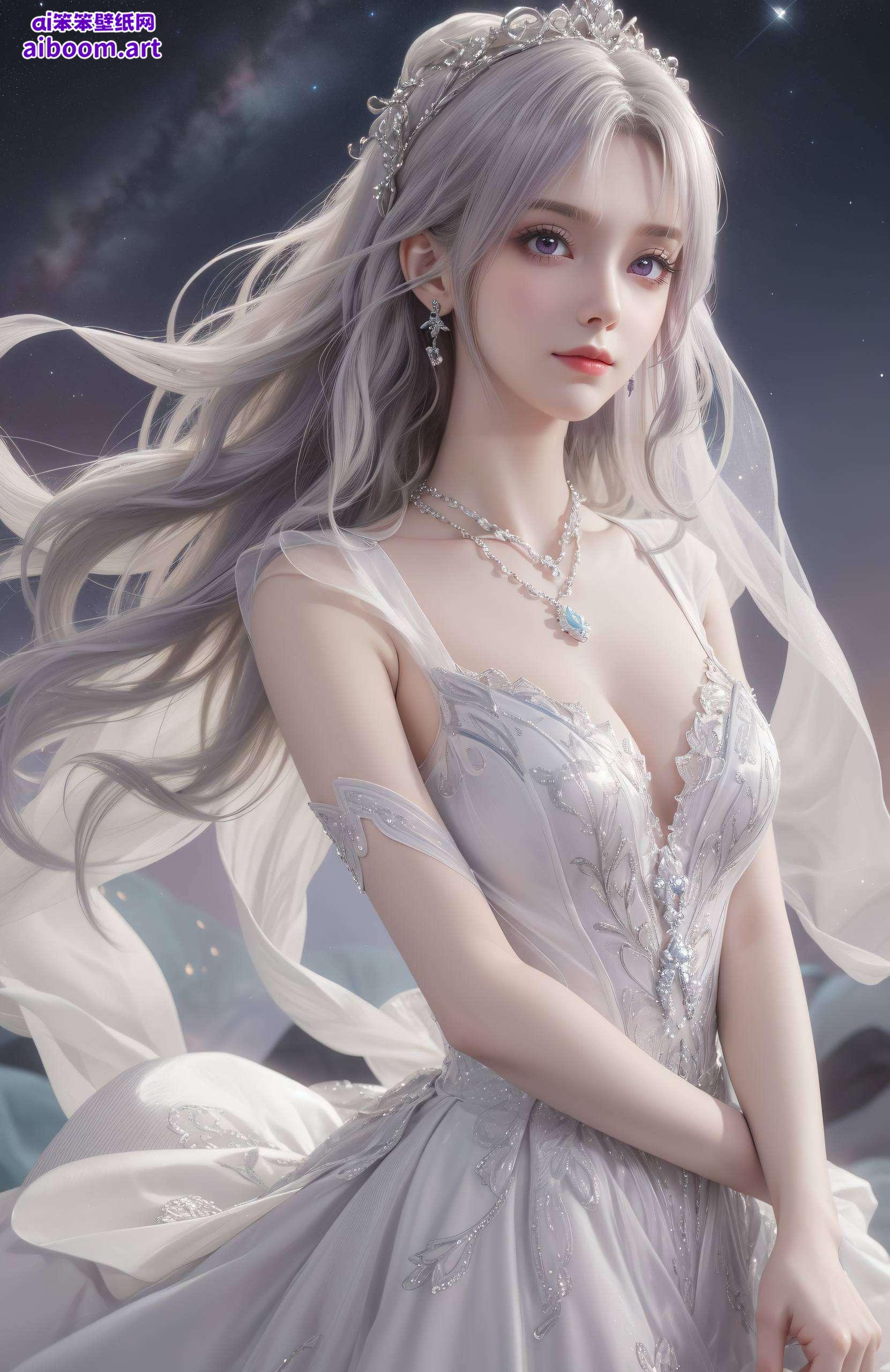 棋盘格的简约风格与国漫女神的唯美气质相得益彰以小医仙的高清图壁纸为背景